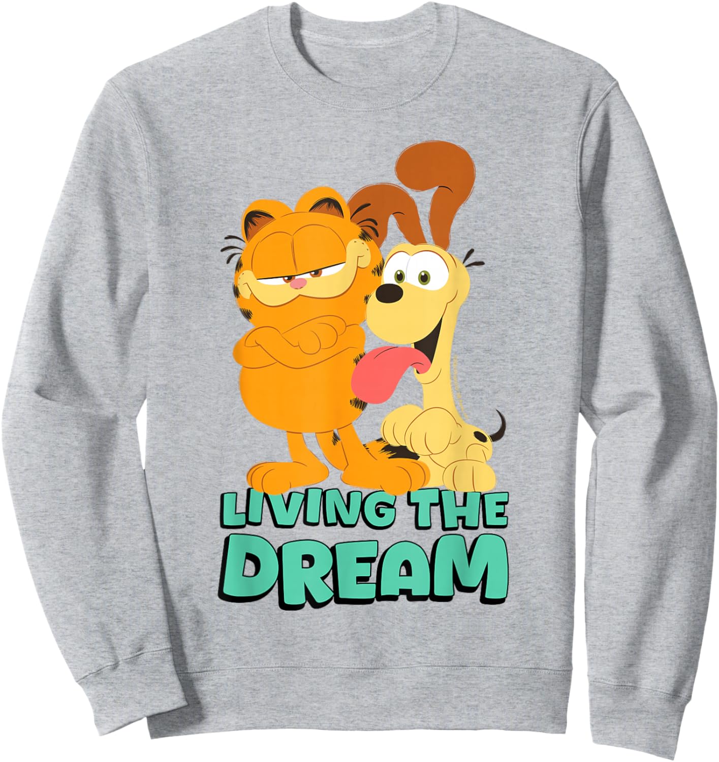 Garfield and Odie , white, S Sweatshirt - Sweatshirt | Ash