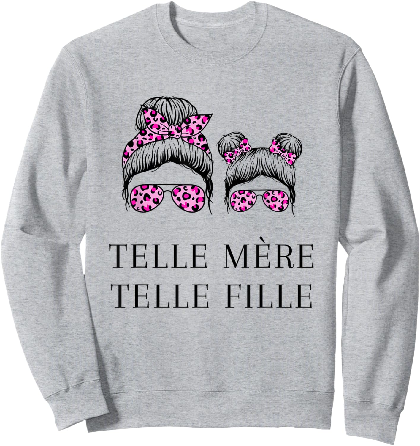 Telle mère Telle fille Maman Bonne fête des mères , white, S Sweatshirt - Sweatshirt | Ash
