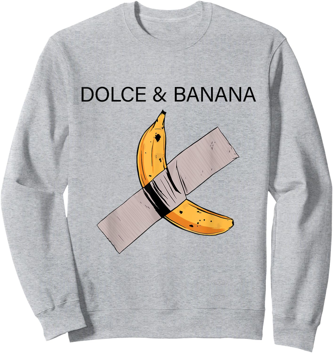 Dolce and Banana, Banana and Duck Tape Sweatshirt - Sweatshirt | Ash
