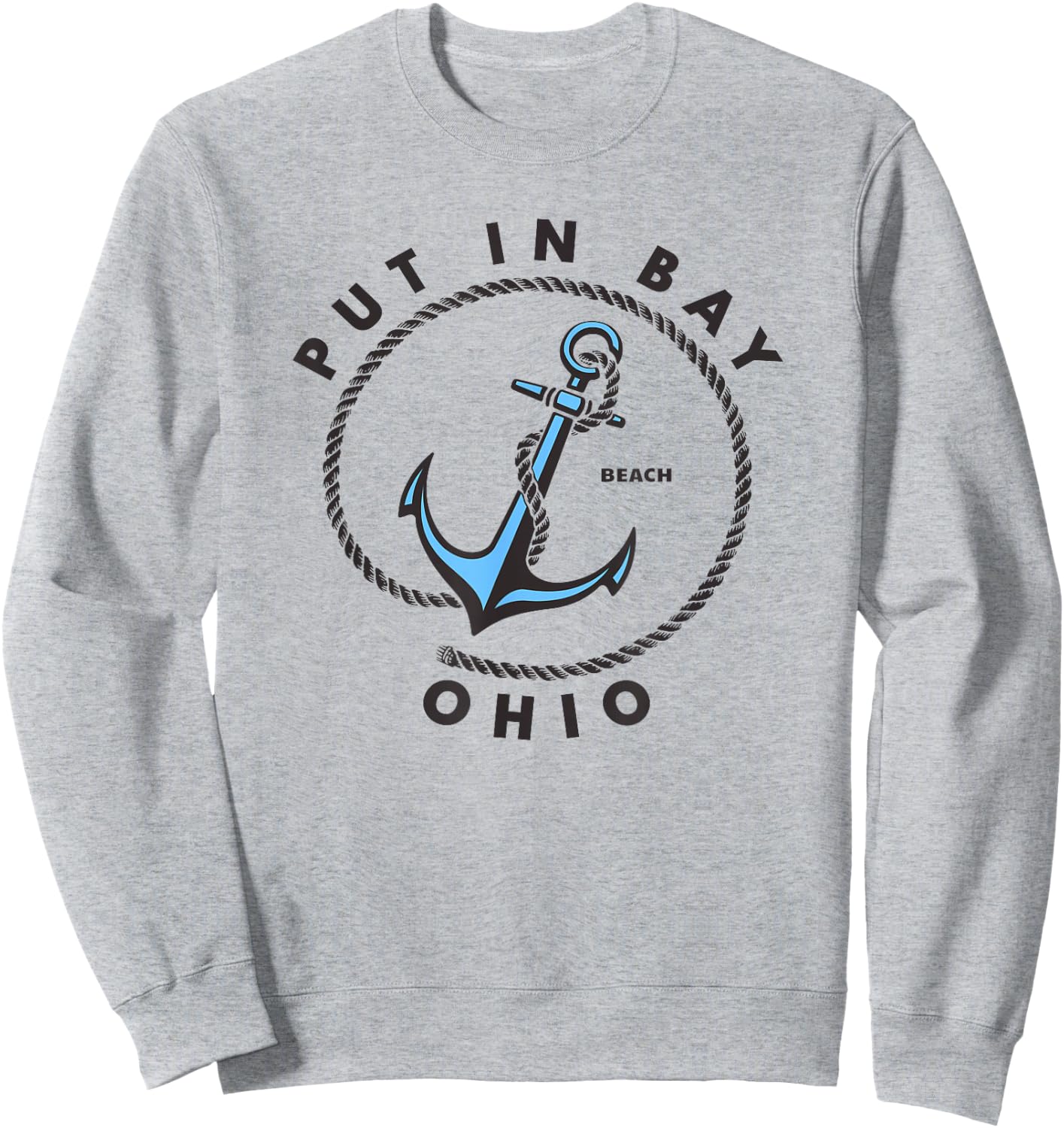 Put In Bay Ohio Sweatshirt - Sweatshirt | Ash
