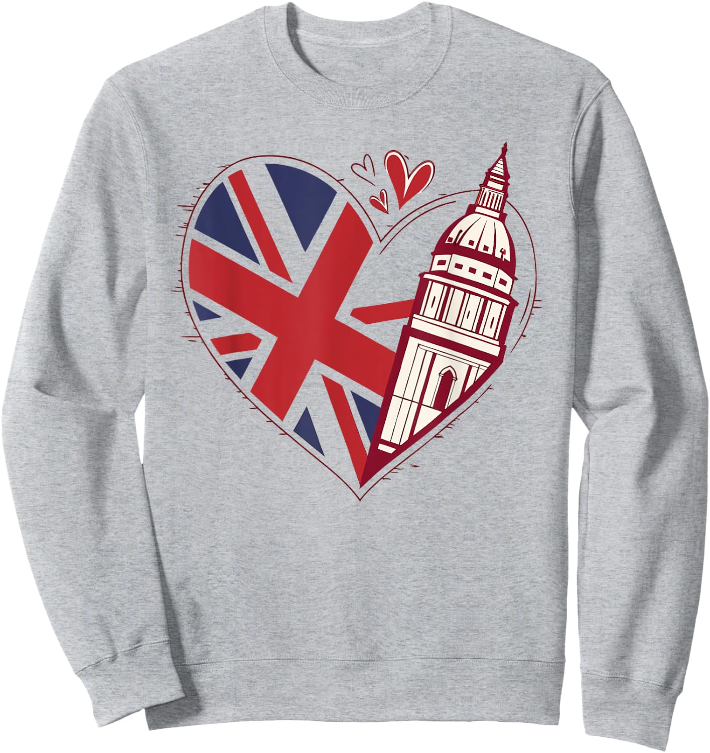 United Kingdom Flag , Women, Kids Sweatshirt - Sweatshirt | Ash