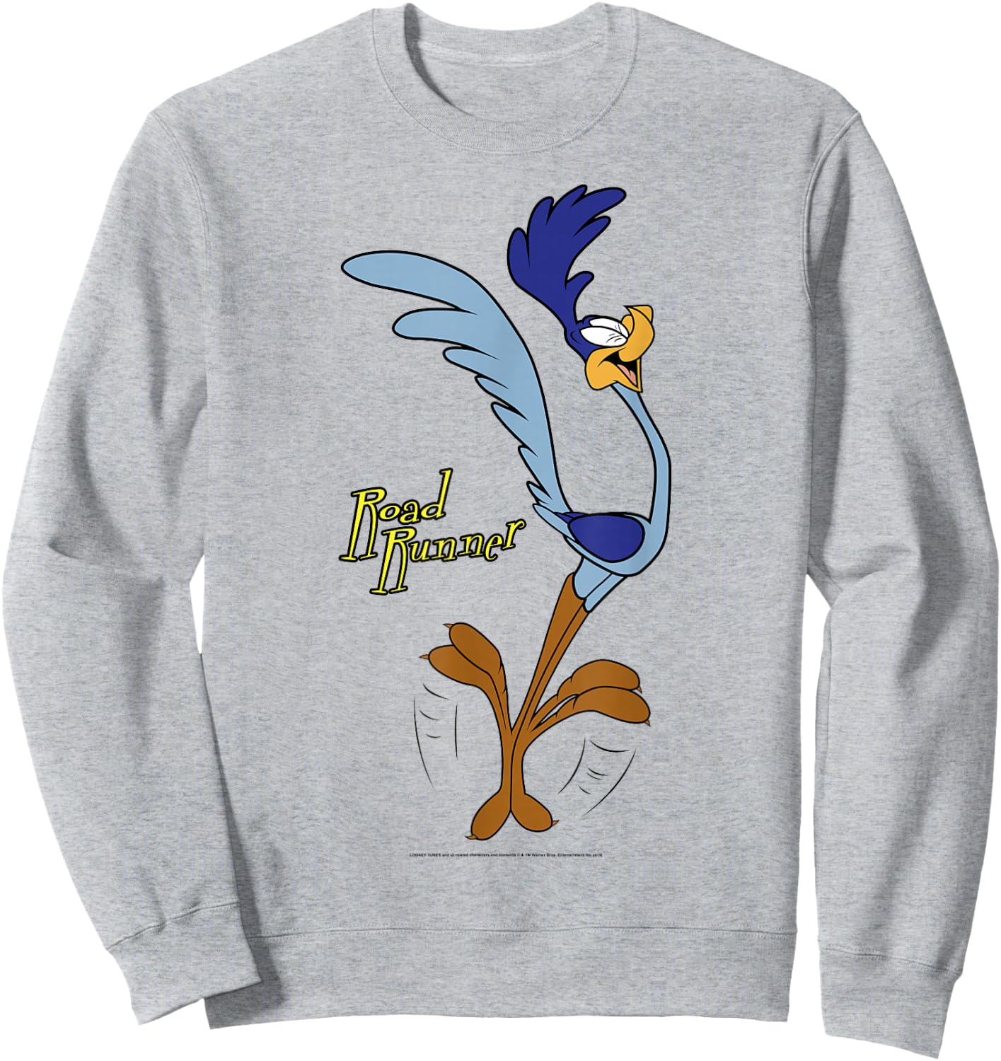 Looney Tunes Road Runner Portrait Small Sweatshirt - Sweatshirt | Ash