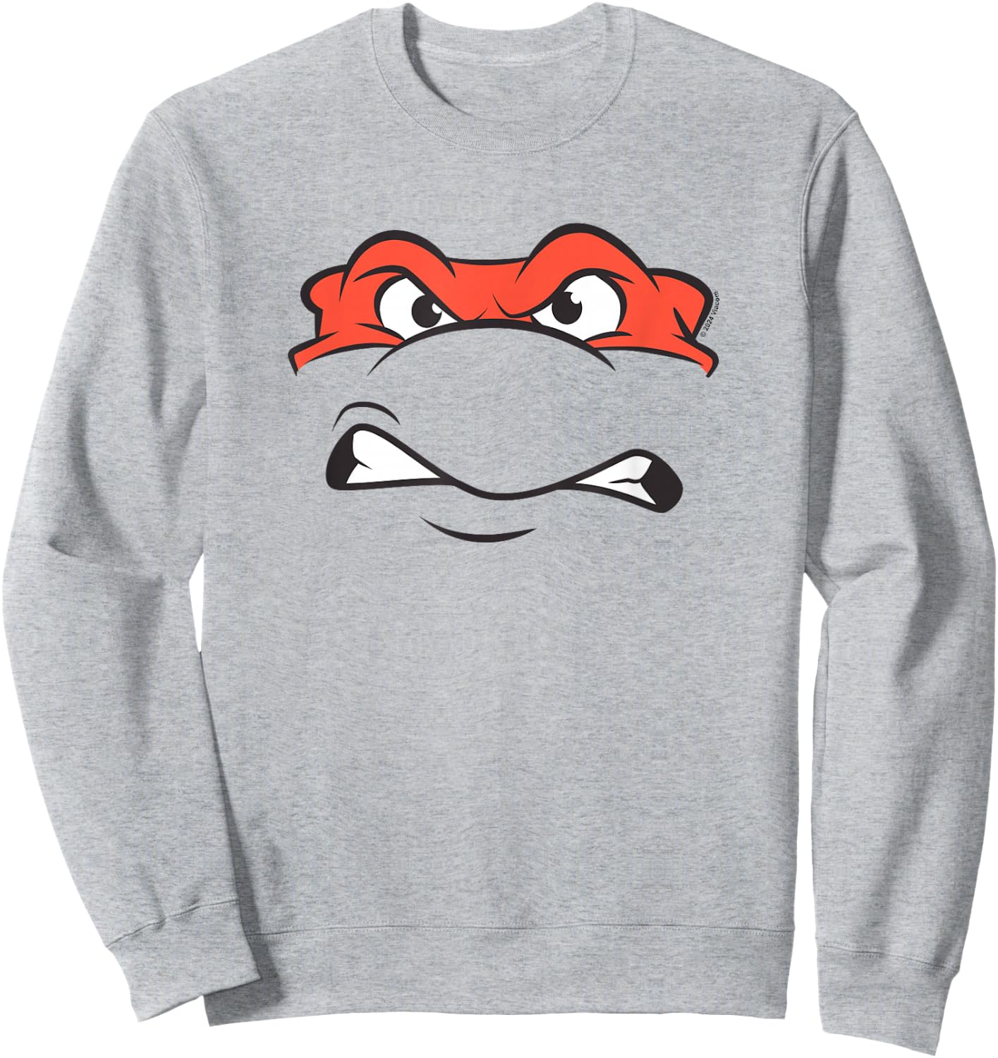 Teenage Mutant Ninja Turtles Raphael Angry Sweatshirt - Sweatshirt | Ash
