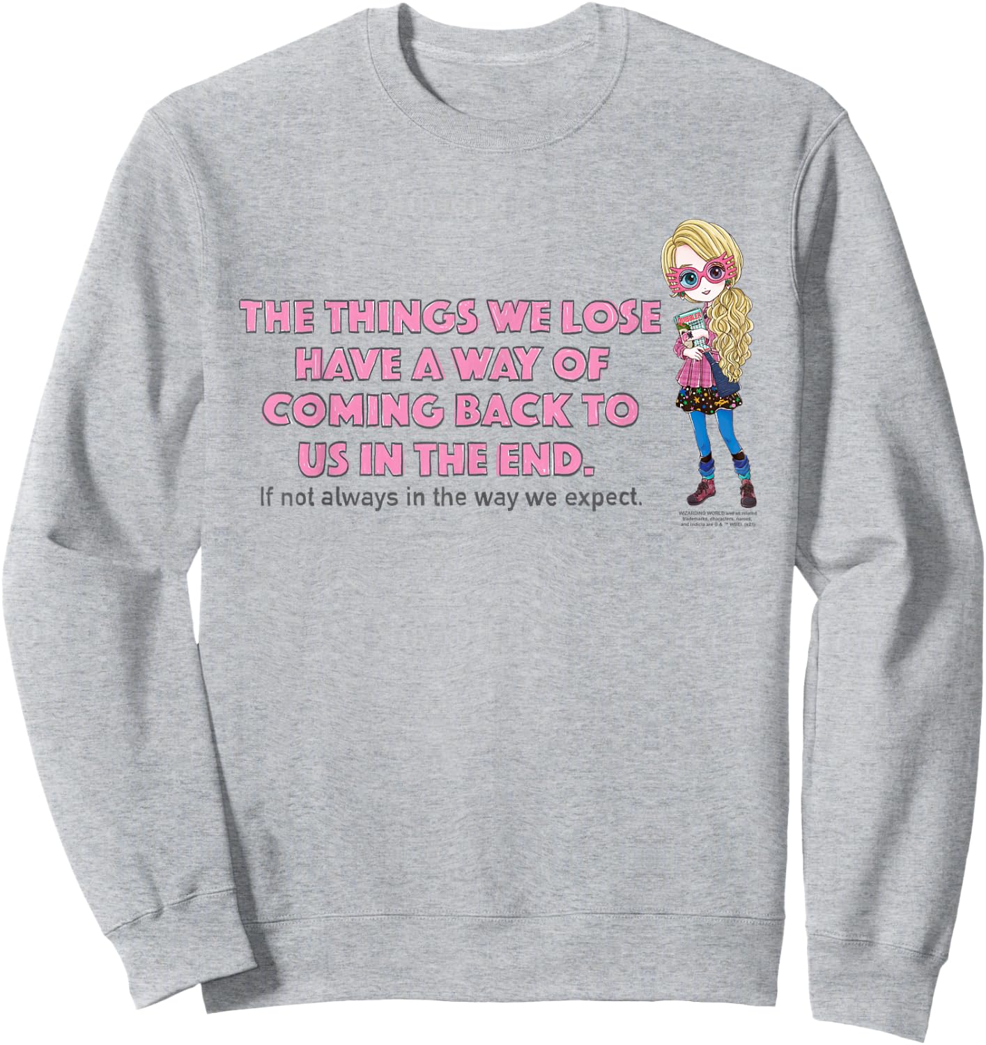 Harry Potter Luna Lovegood's Advice Sweatshirt - Sweatshirt | Ash