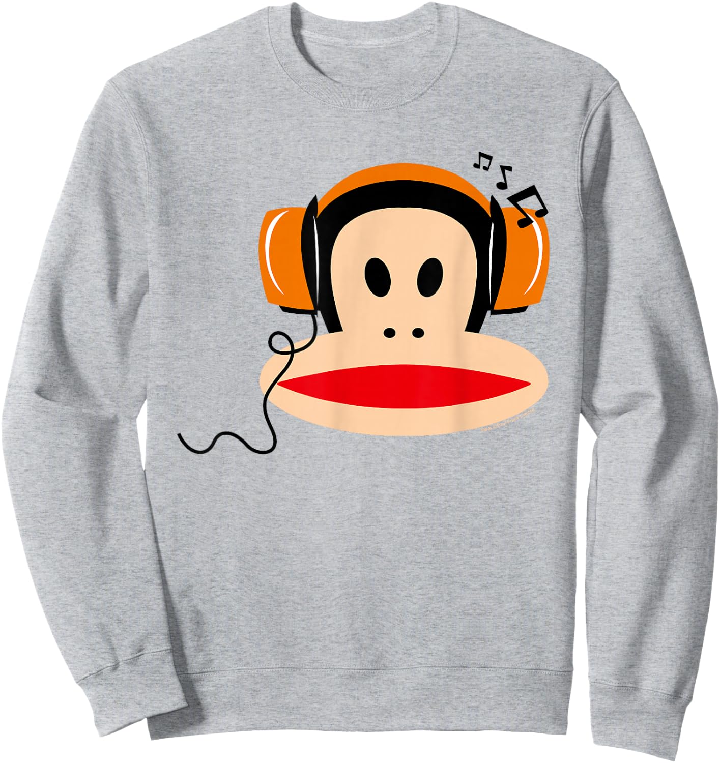Paul Frank Julius The Monkey Headphones Sweatshirt - Sweatshirt | Ash