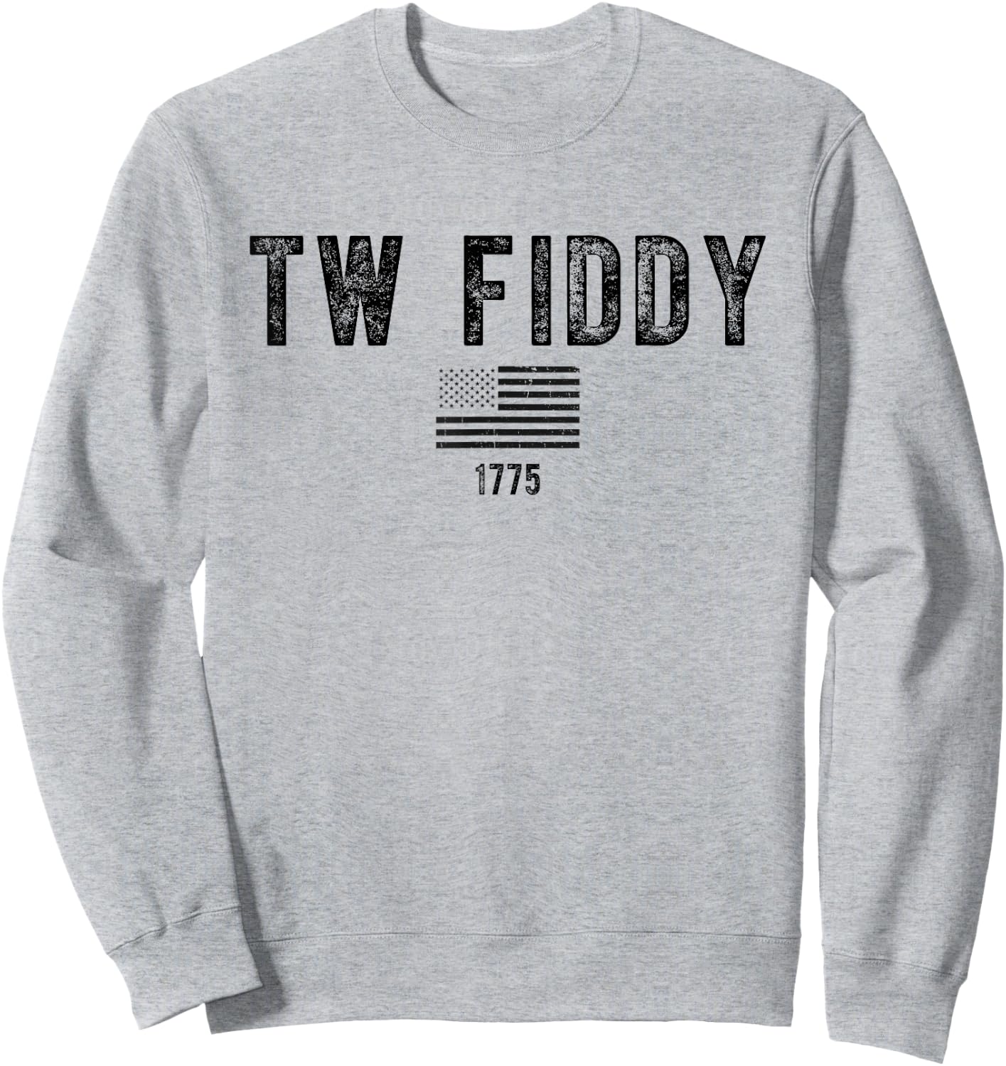 Two Fiddy 2 Fiddy 250th Anniversary 4th of July Patriotic Sweatshirt - Sweatshirt | Ash