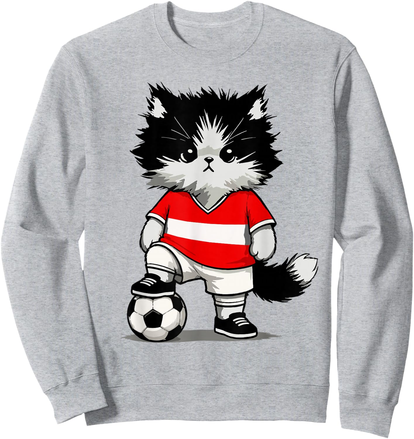 Österreichische Flagge Herren Damen Kinder Österreich Sweatshirt - Sweatshirt | Ash