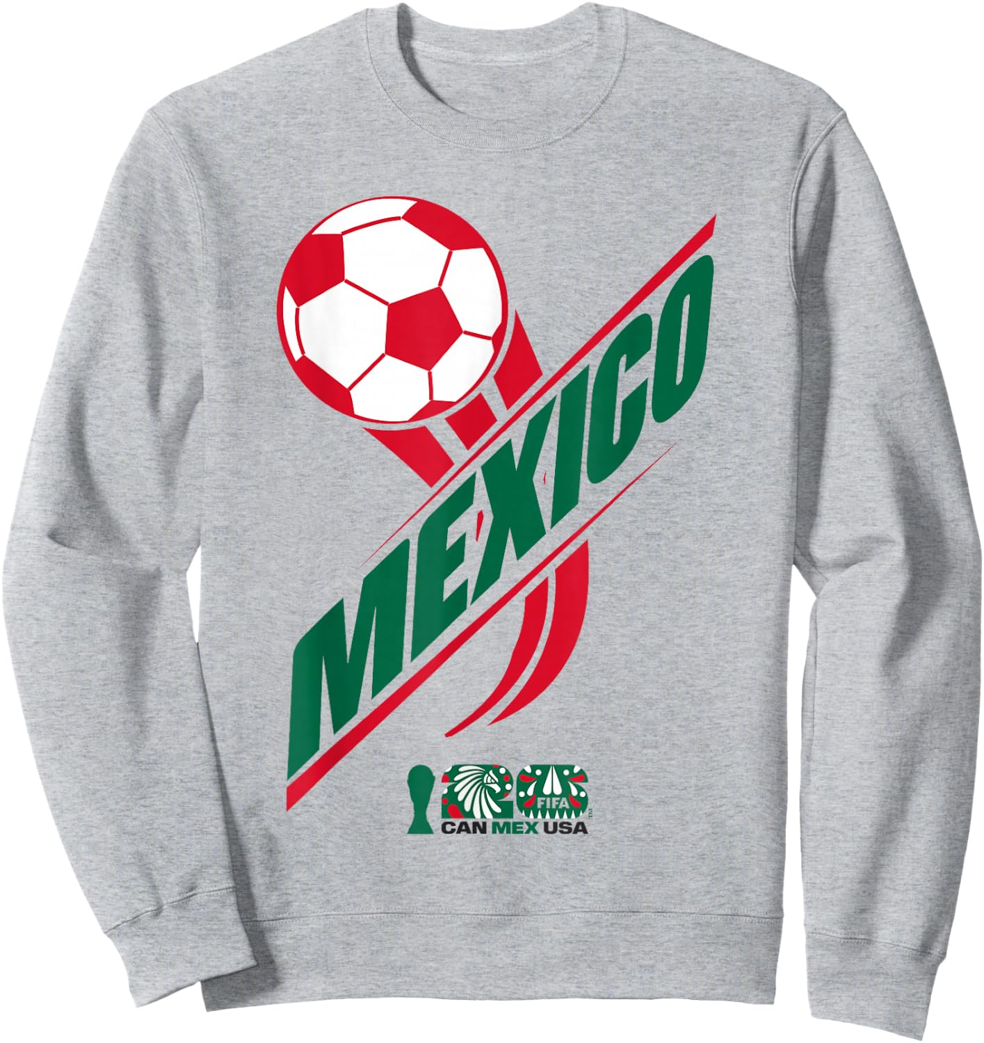 FIFA World CUP26 Mexiko Host Country Ball Sweatshirt - Sweatshirt | Ash