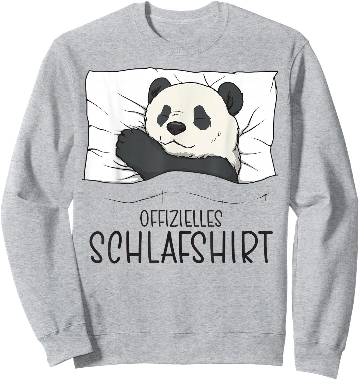 Official Sleepshirt Panda Pyjamas & Nightdress Panda , White Sweatshirt - Sweatshirt | Ash