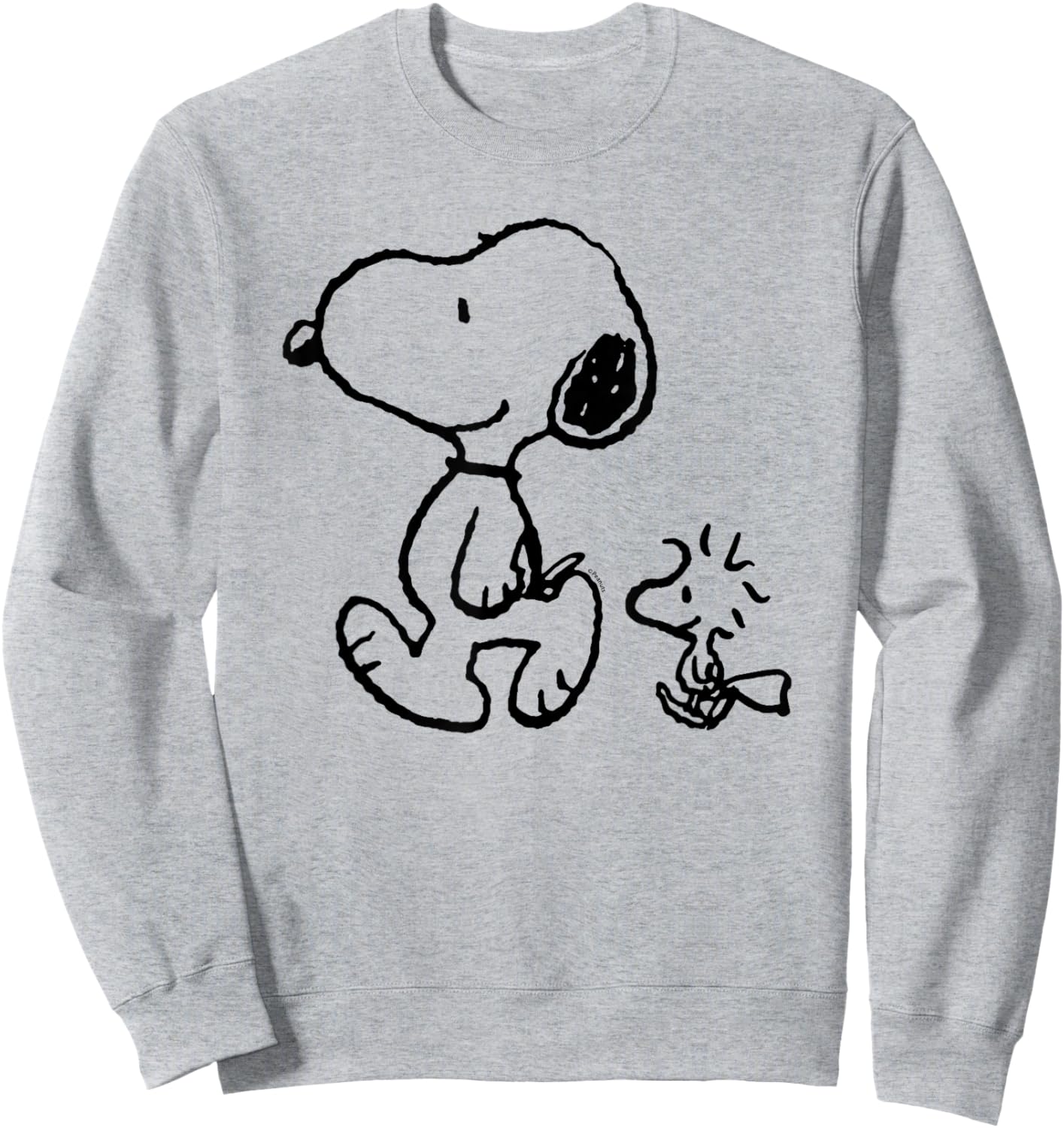 Peanuts Snoopy Woodstock Walk , blue Sweatshirt - Sweatshirt | Ash
