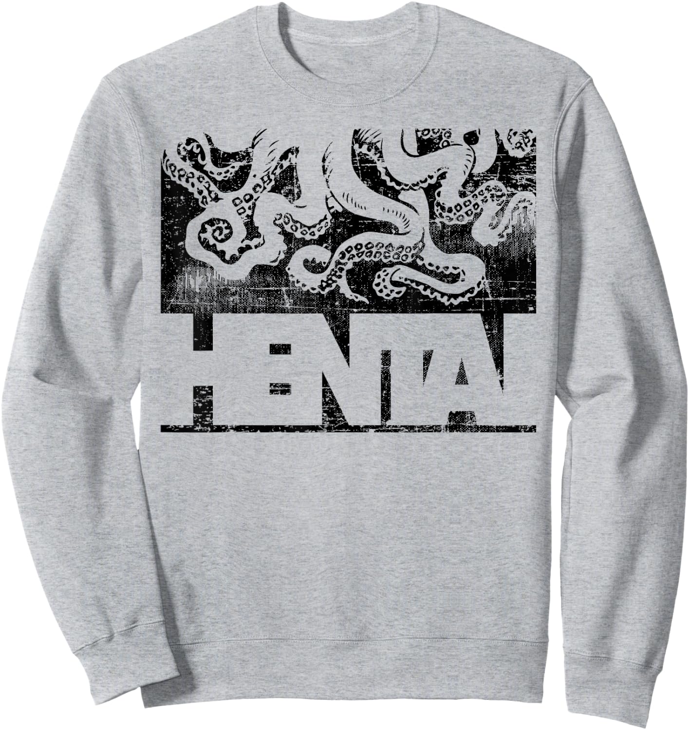 Funny Hentai Anime Shirt - Hentai Tentacle Illustration Sweatshirt - Sweatshirt | Ash