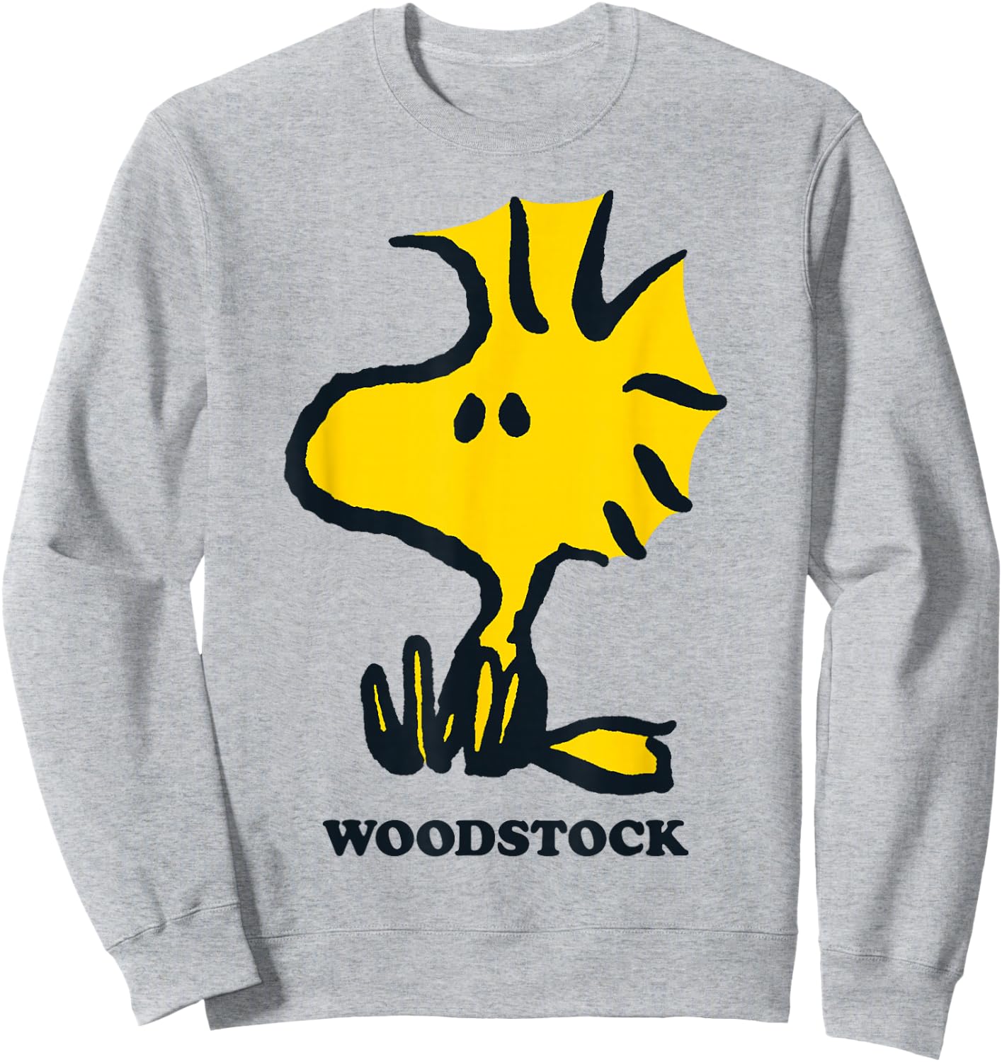 Peanuts Woodstock Sit Down , White, S Sweatshirt - Sweatshirt | Ash