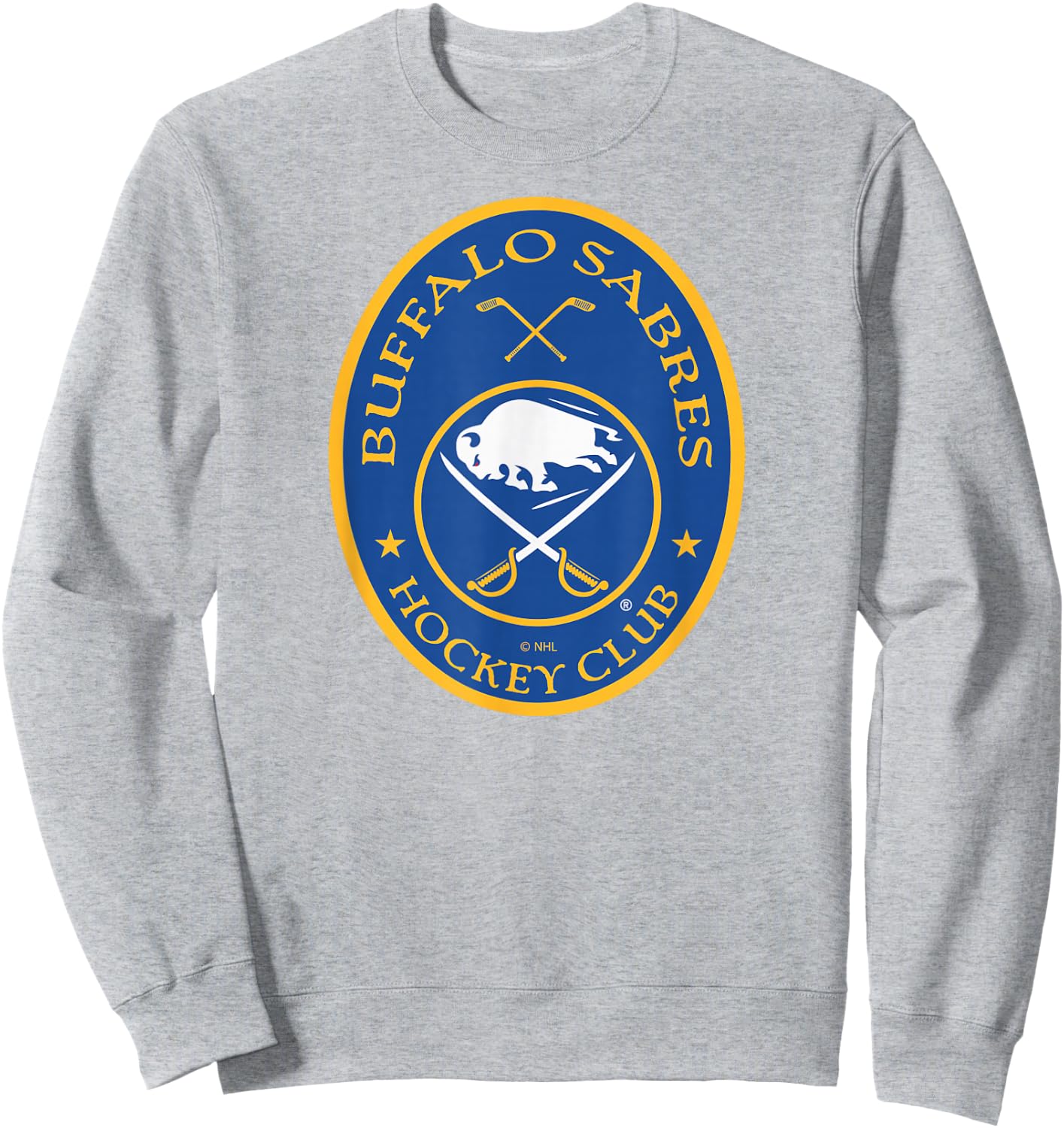 Buffalo Sabres Iconic Officially Licensed Sweatshirt - Sweatshirt | Ash