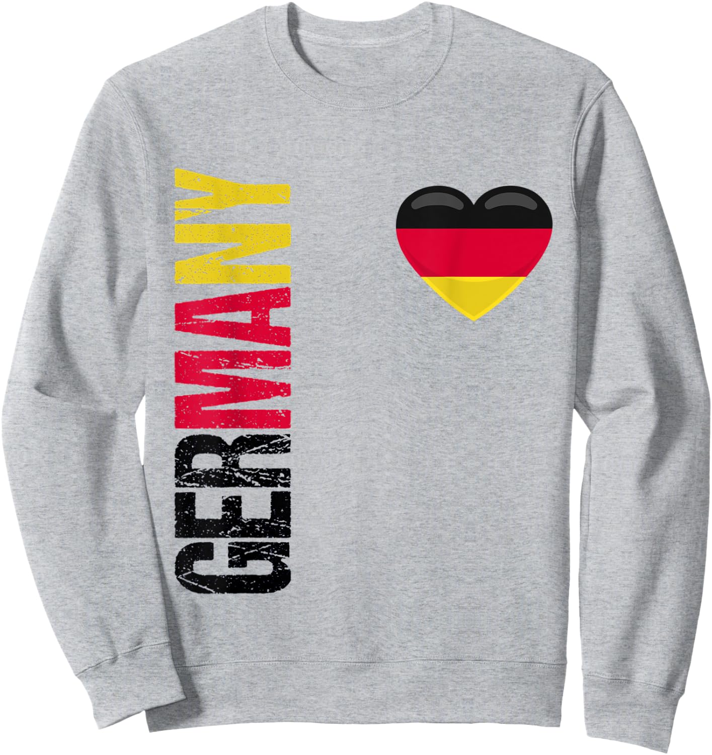 Germany Fußball Deutschland Flagge Trikot Sweatshirt - Sweatshirt | Ash
