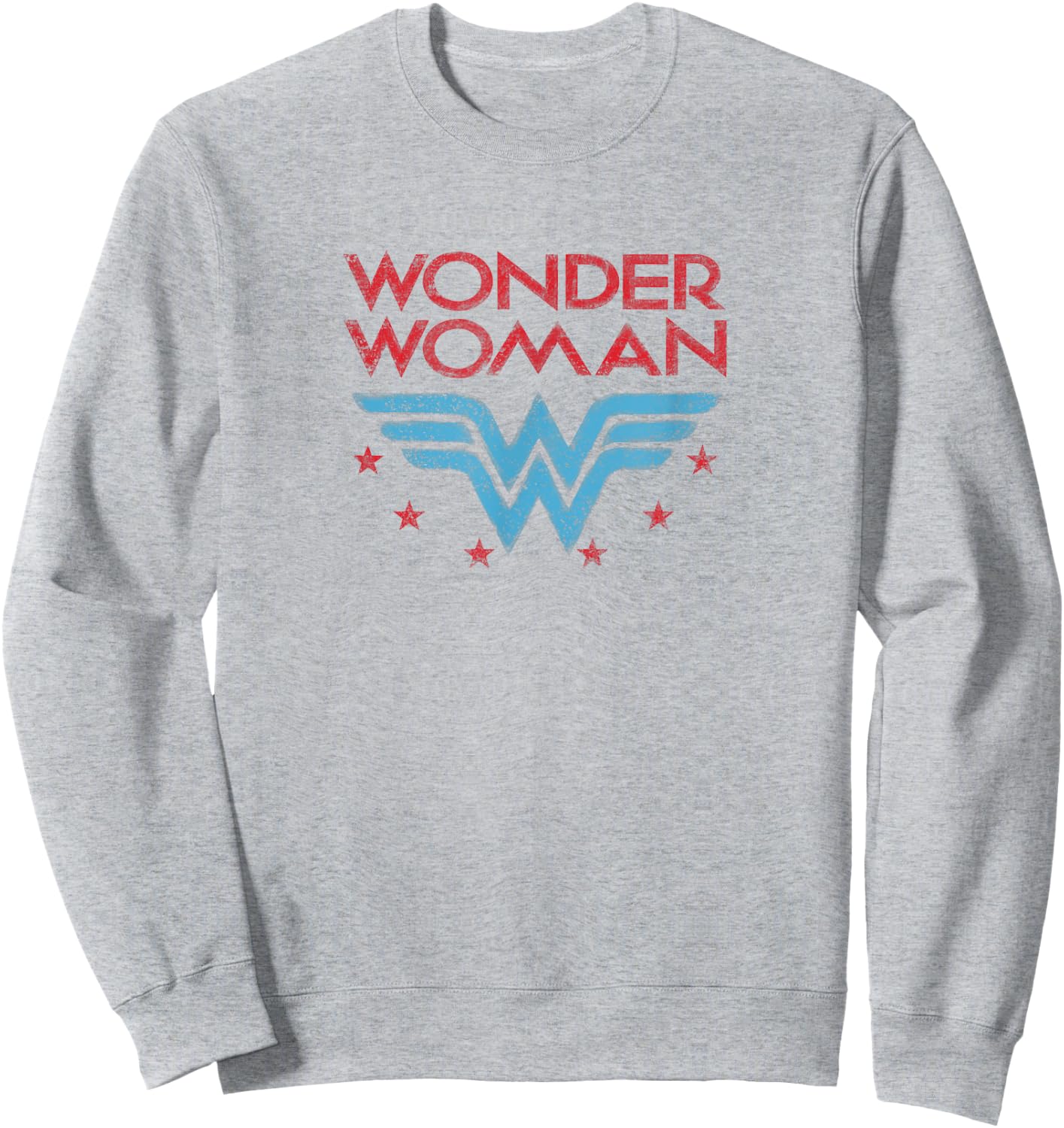 Wonder Woman Wonder Stars Sweatshirt - Sweatshirt | Ash