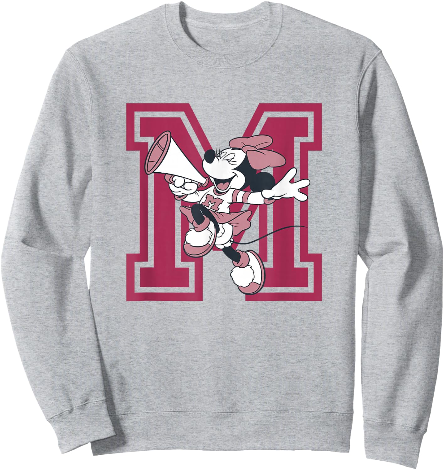 Disney Minnie Mouse Full of Spirit Cheerleader Outfit Sweatshirt - Sweatshirt | Ash