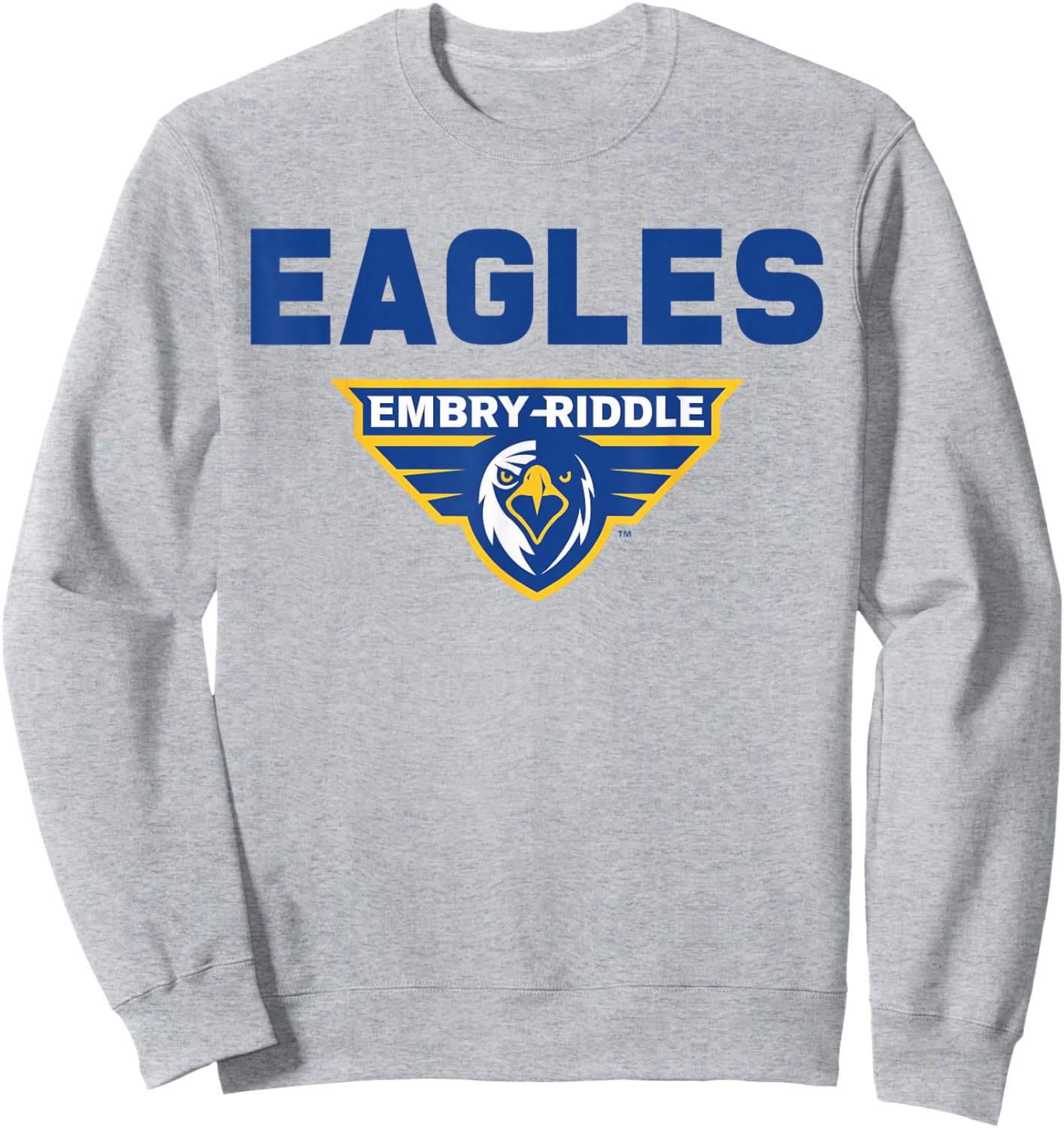 Embry Riddle Eagles | Official NCAA University | NCAFEMB002 Sweatshirt - Sweatshirt | Ash