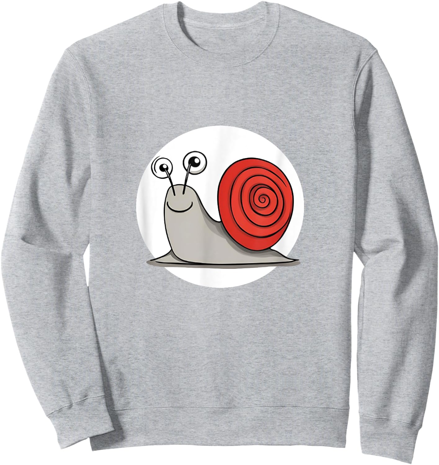 Snail for Boys Girls 3-5 Years Sweatshirt - Sweatshirt | Ash