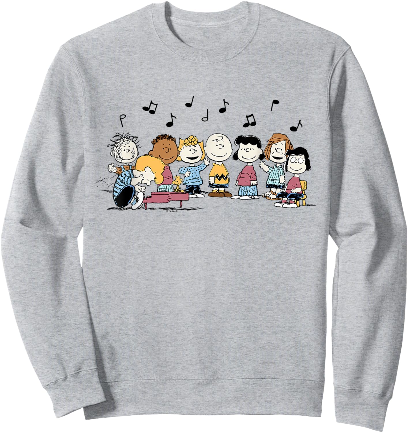 Peanuts - Peanuts Music Group , blue Sweatshirt - Sweatshirt | Ash