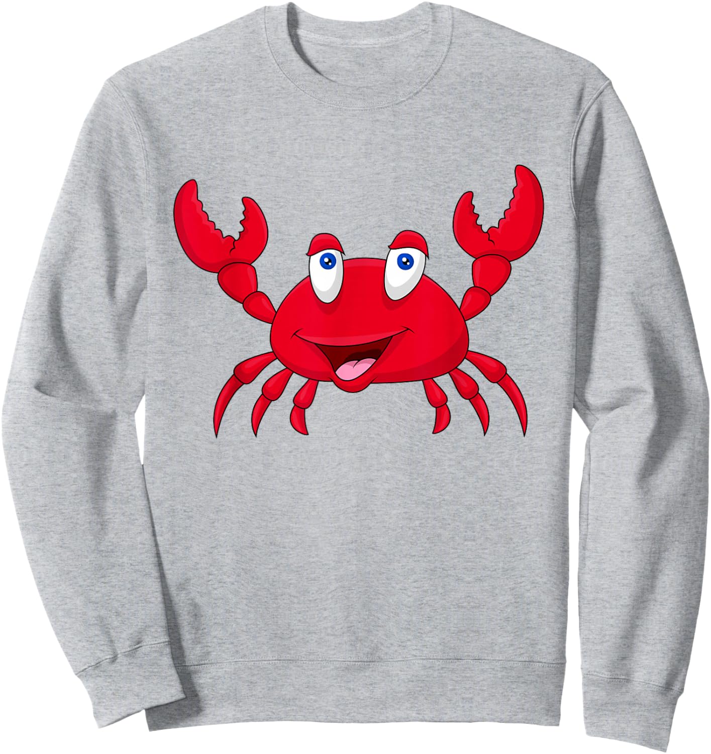 Children's Red Crab Motif Sweatshirt - Sweatshirt | Ash
