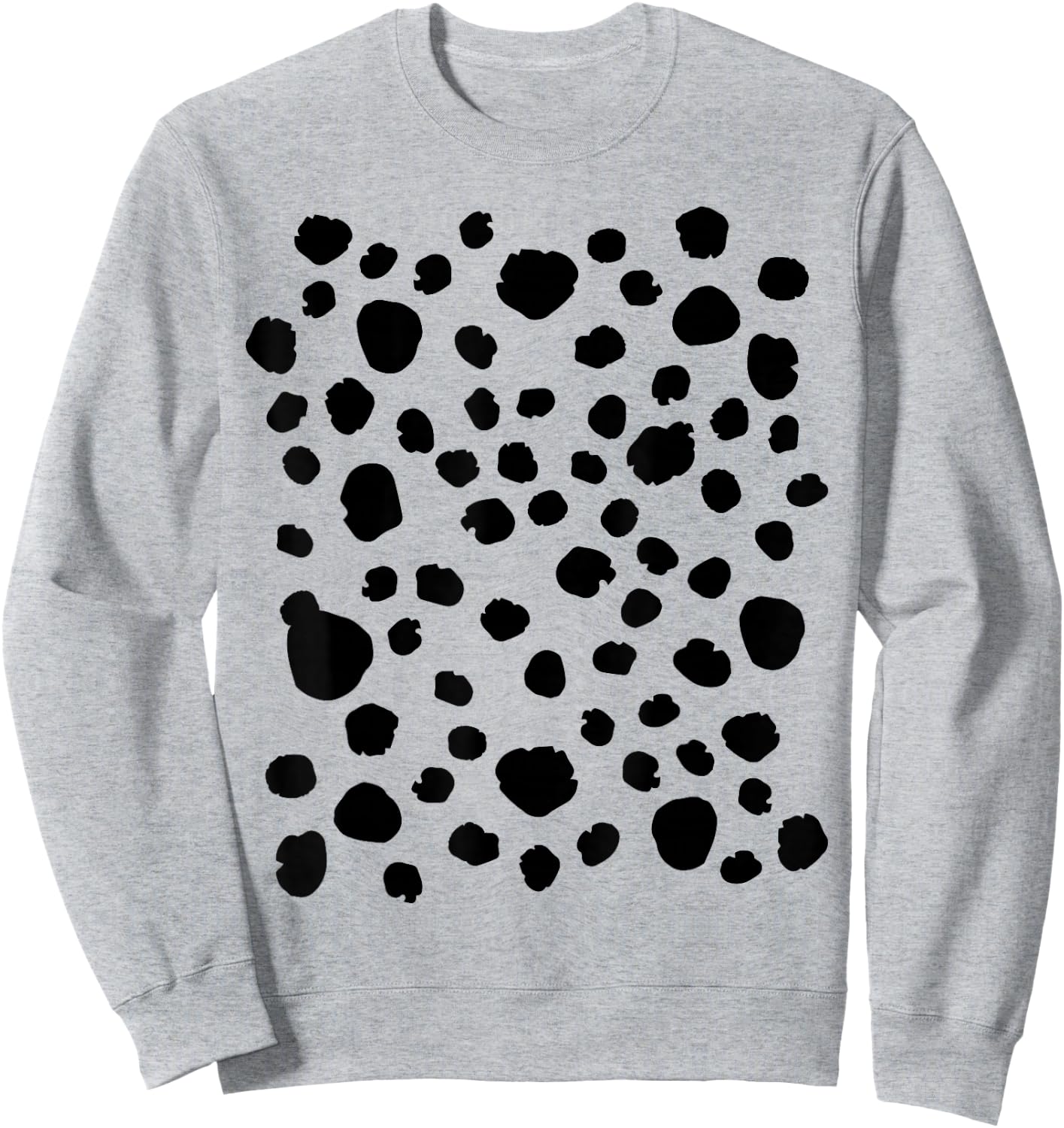 Kids Dalmatian T Shirt Kids White with Black Polka Dot , White Sweatshirt - Sweatshirt | Ash