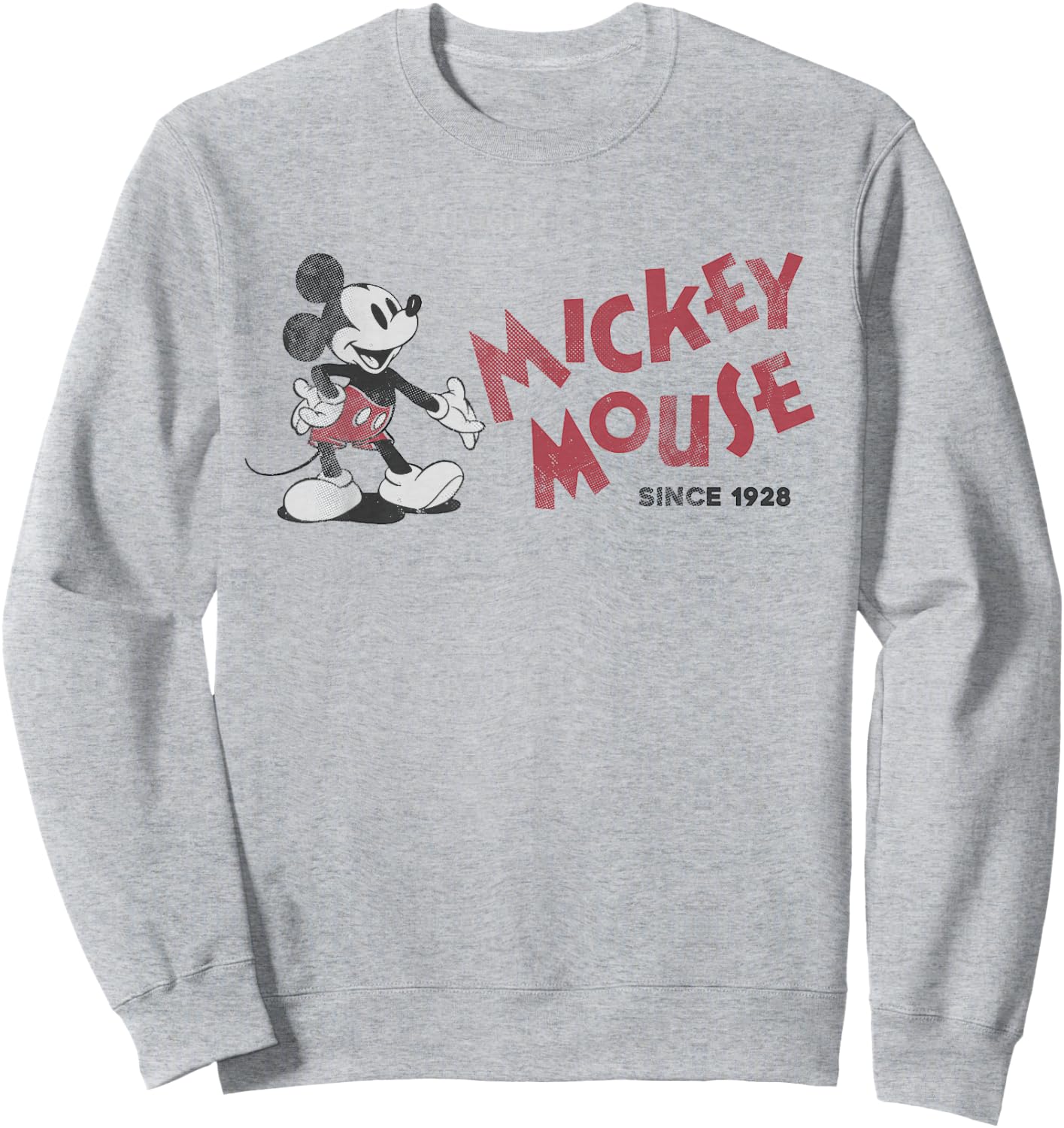 Disney - Mickey Mouse Since 1928 Sweatshirt - Sweatshirt | Ash