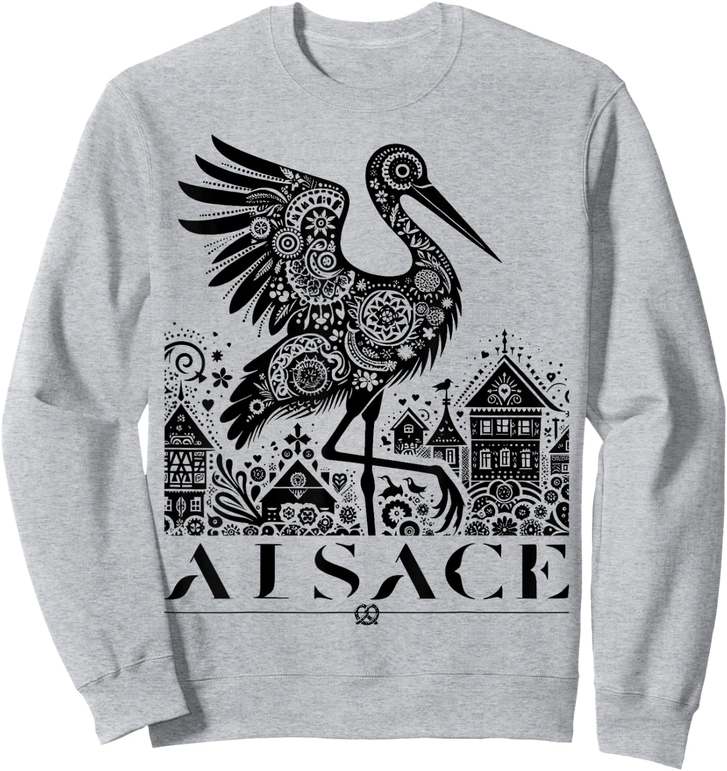 Alsace Sweatshirt - Sweatshirt | Ash
