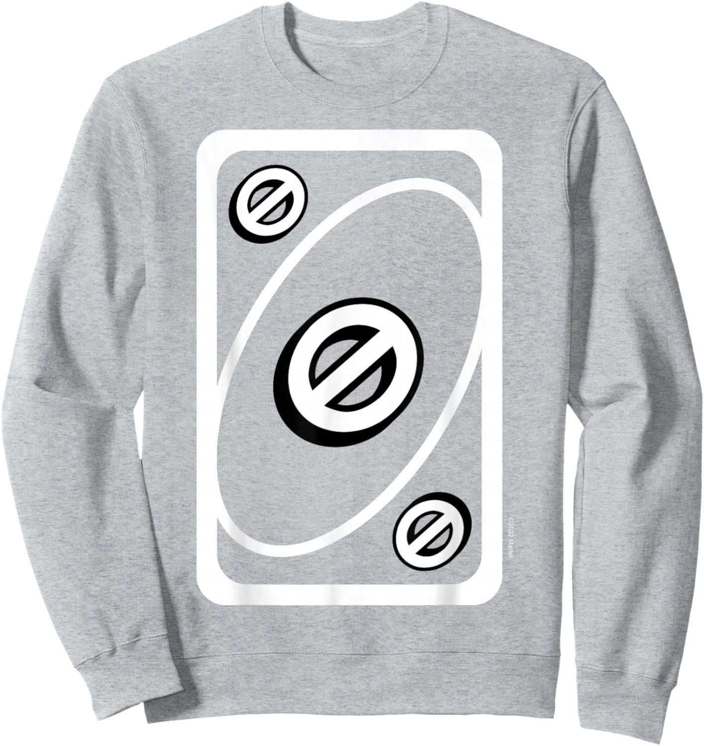 UNO - Blue Skip Card , blue Sweatshirt - Sweatshirt | Ash