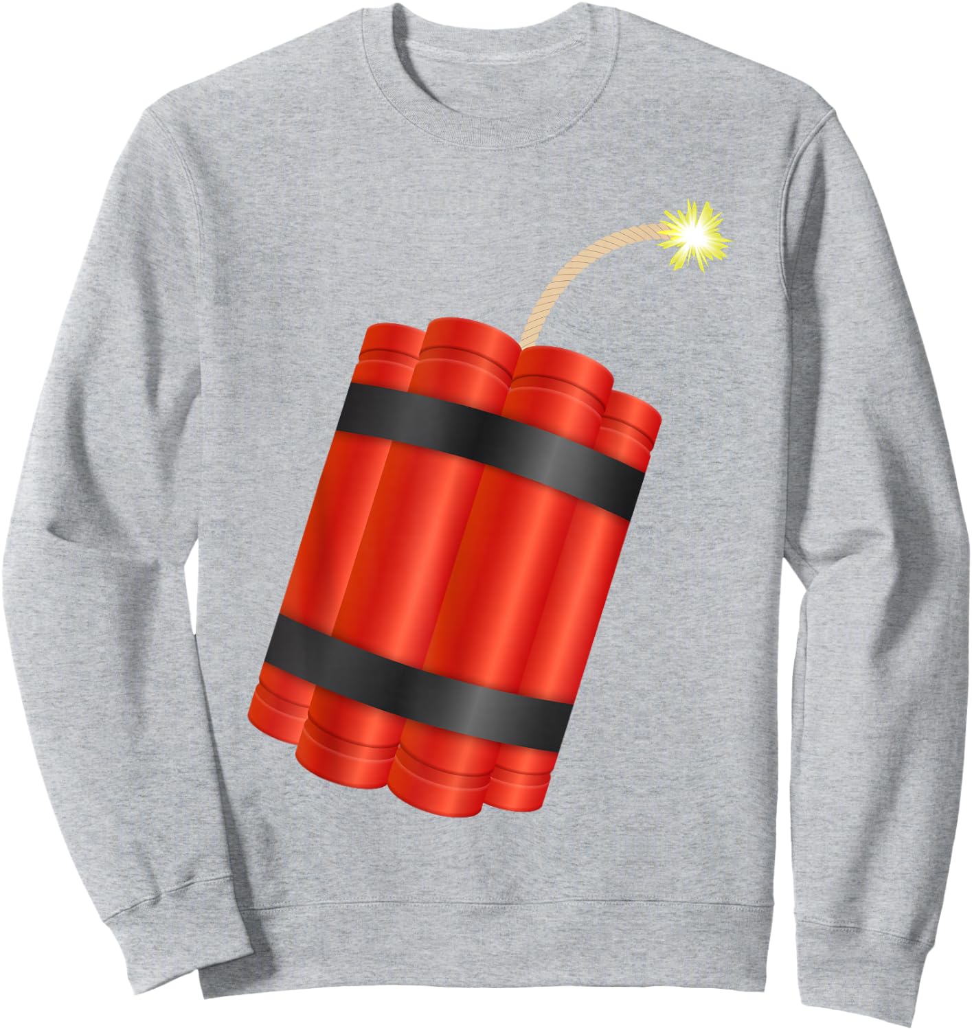 TNT Dynamite Shirt Erwachsene Männer Frauen Kinder TNT Dynamite Kostüm Sweatshirt - Sweatshirt | Ash