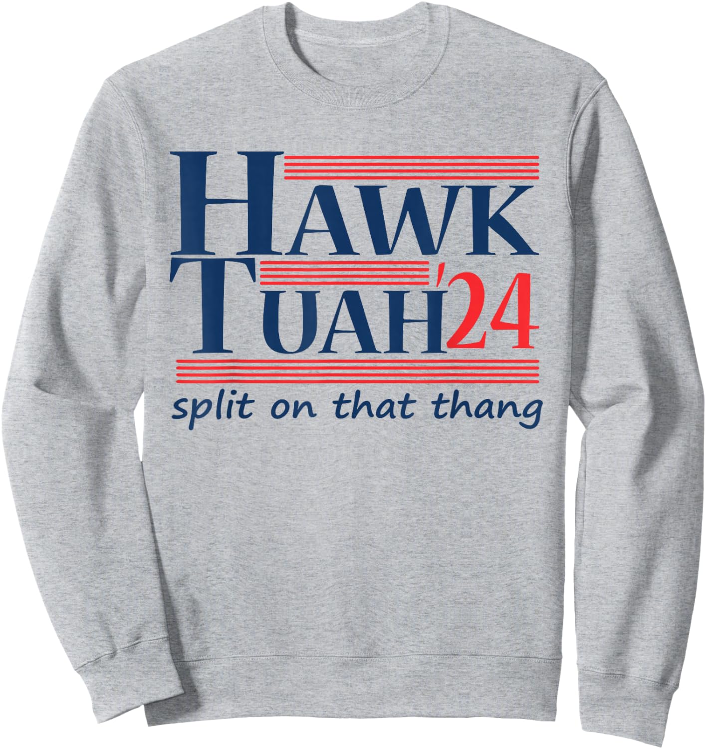 Hawk Tush For President 2024 Spit on that Thing Sweatshirt - Sweatshirt | Ash