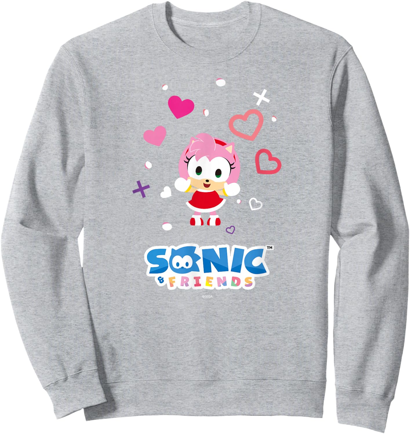 Sonic & Friends Emmy Sweatshirt - Sweatshirt | Ash