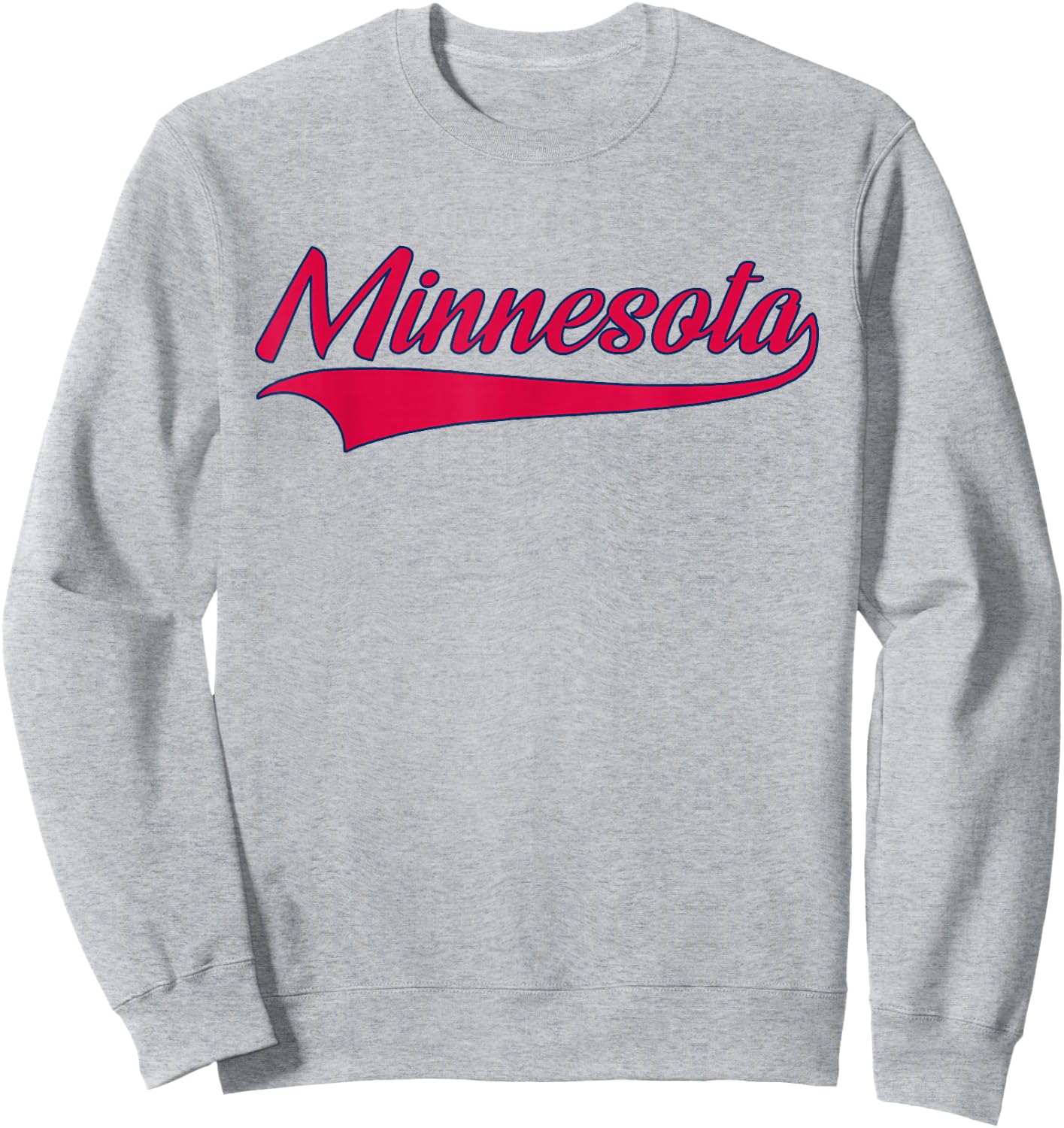 Minnesota - Throwback Design - Classic Sweatshirt - Sweatshirt | Ash