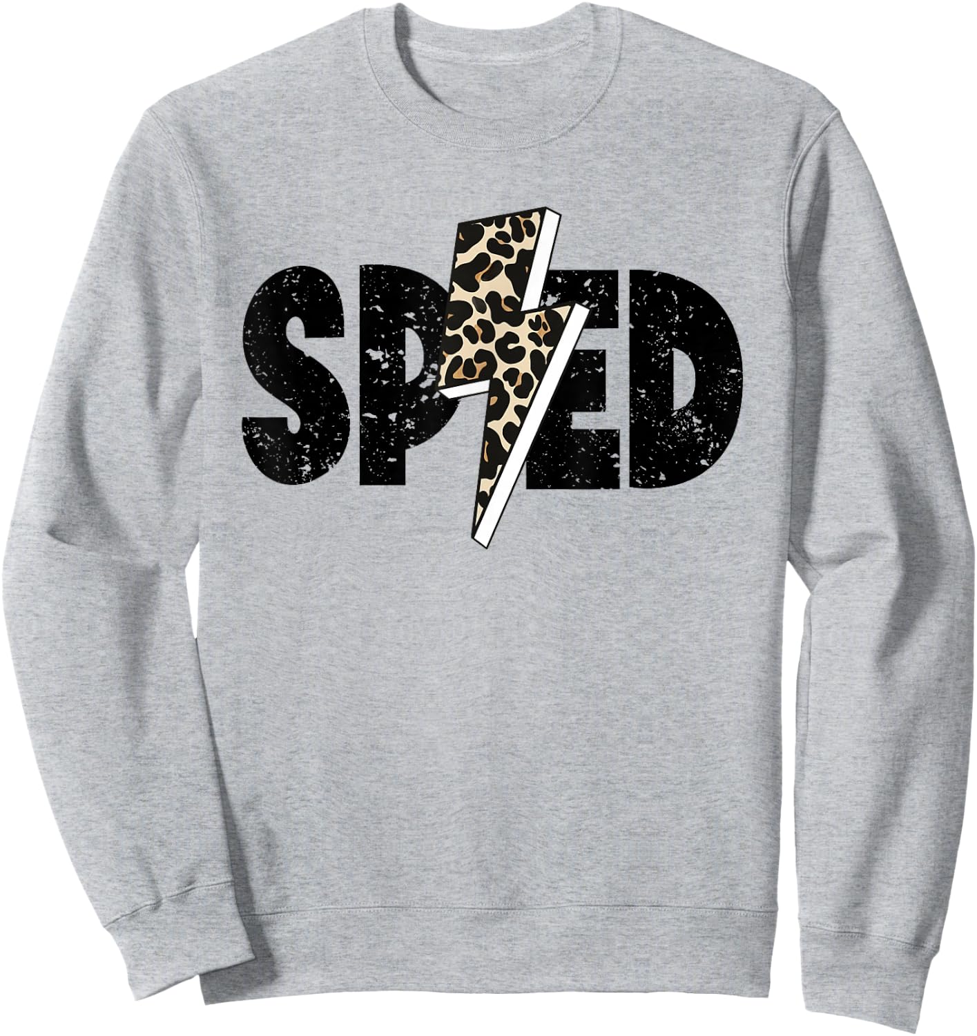 Leopard Sped Squad Special Ed Teacher Back To School 2023 Sweatshirt - Sweatshirt | Ash