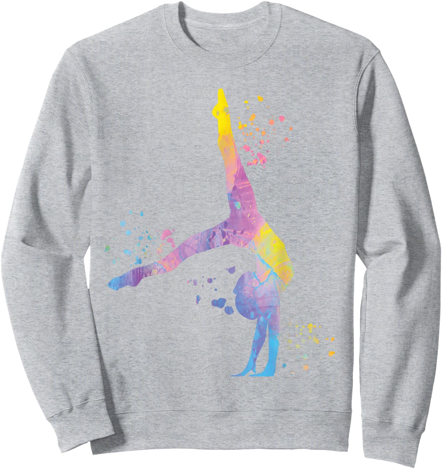Gymnastic Gymnastics for Girls and Children, White Sweatshirt - Sweatshirt | Ash