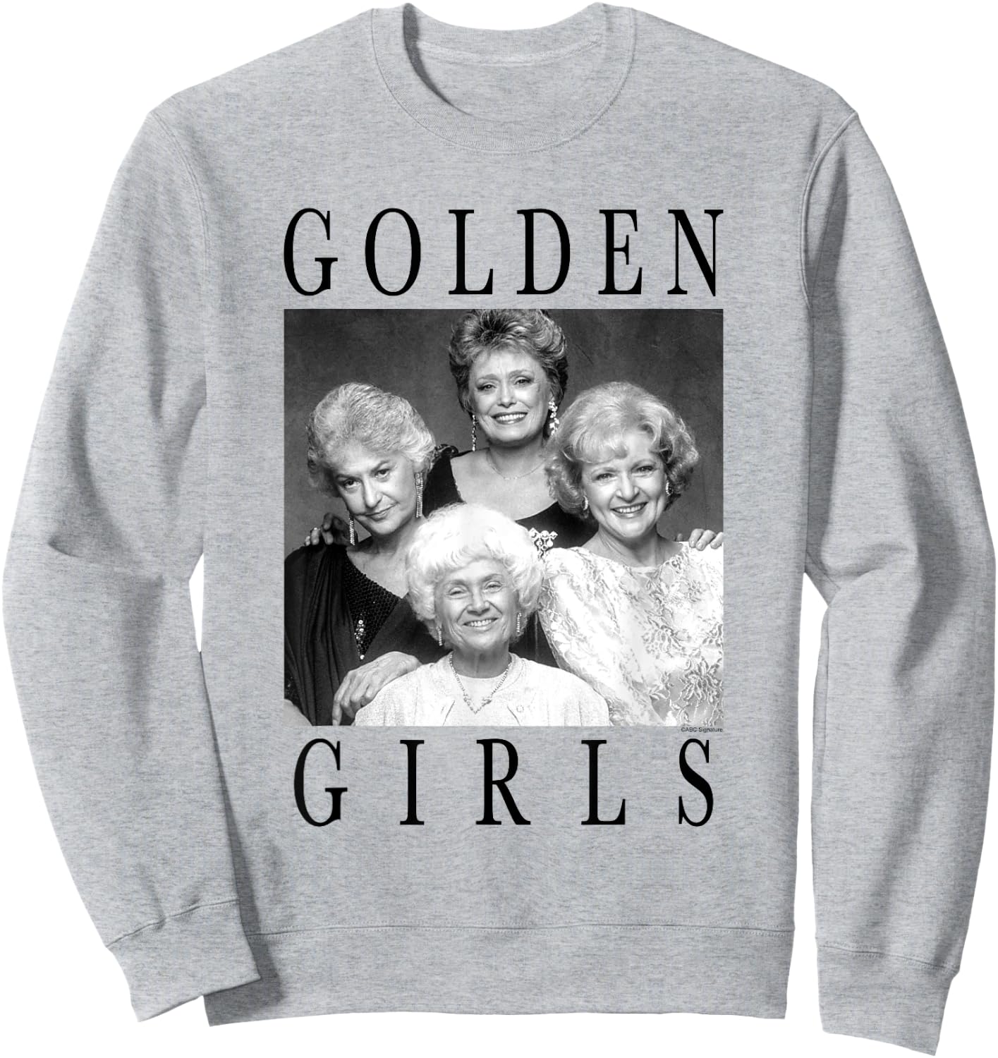 The Golden Girls Iconic Queens Vintage Group Shot Portrait , White Sweatshirt - Sweatshirt | Ash