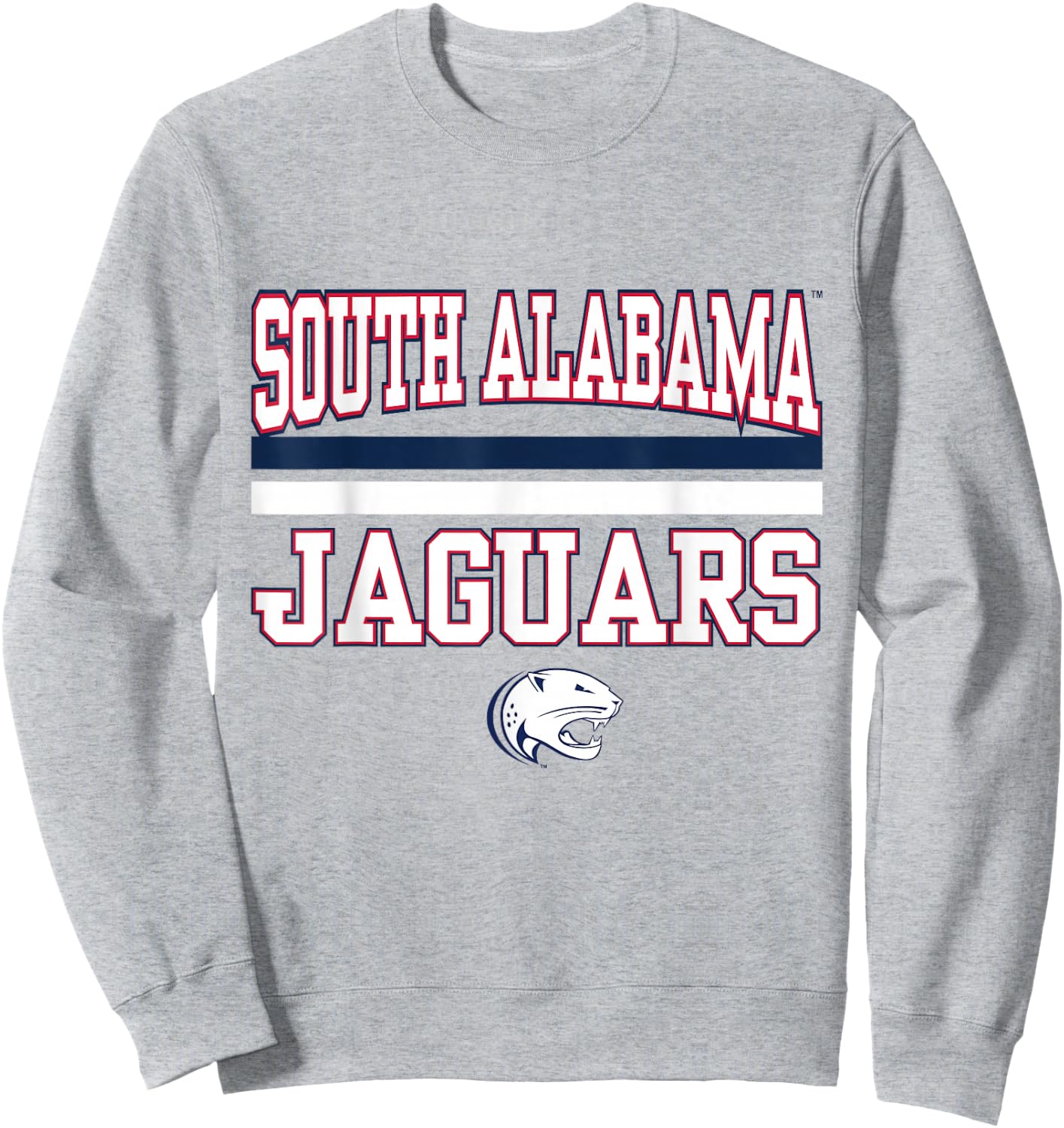 South Alabama Jaguars NCAA | VNPUSTAL301 Sweatshirt - Sweatshirt | Ash