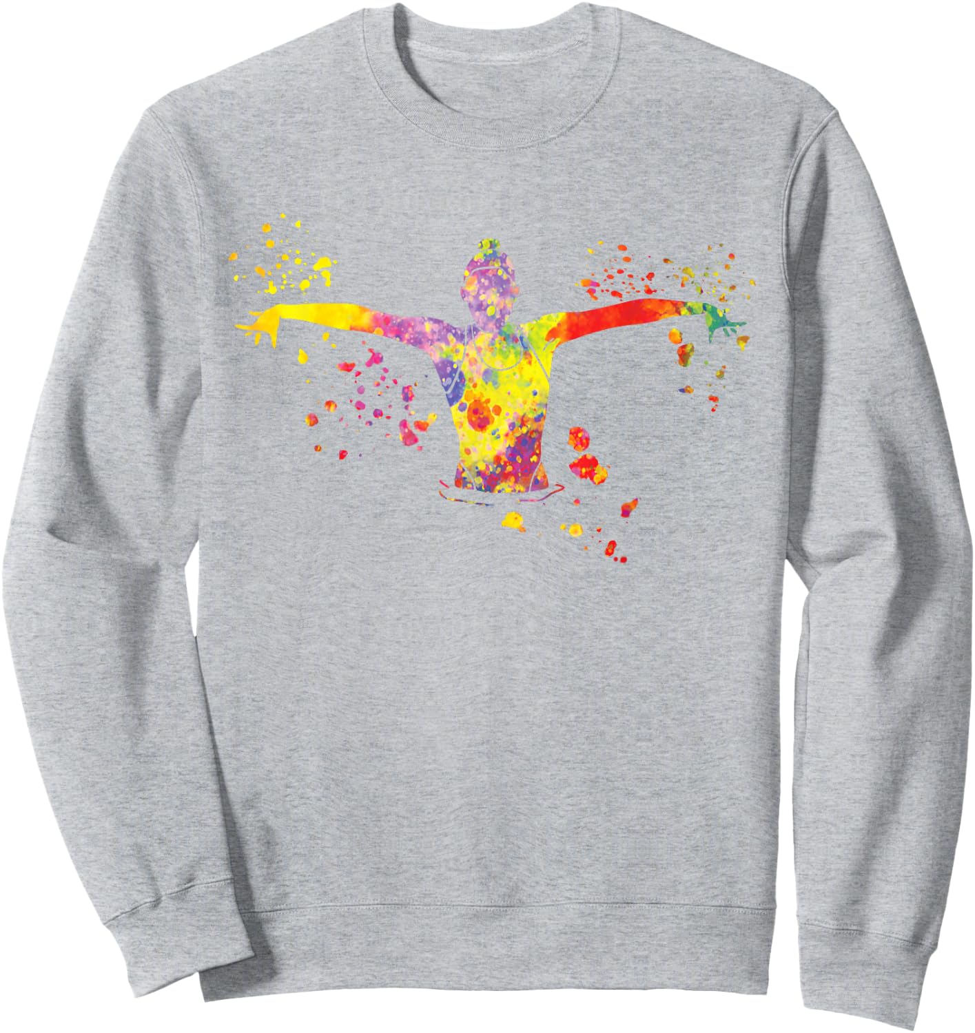 Colorsplash Team Artistic Swim , white, S Sweatshirt - Sweatshirt | Ash
