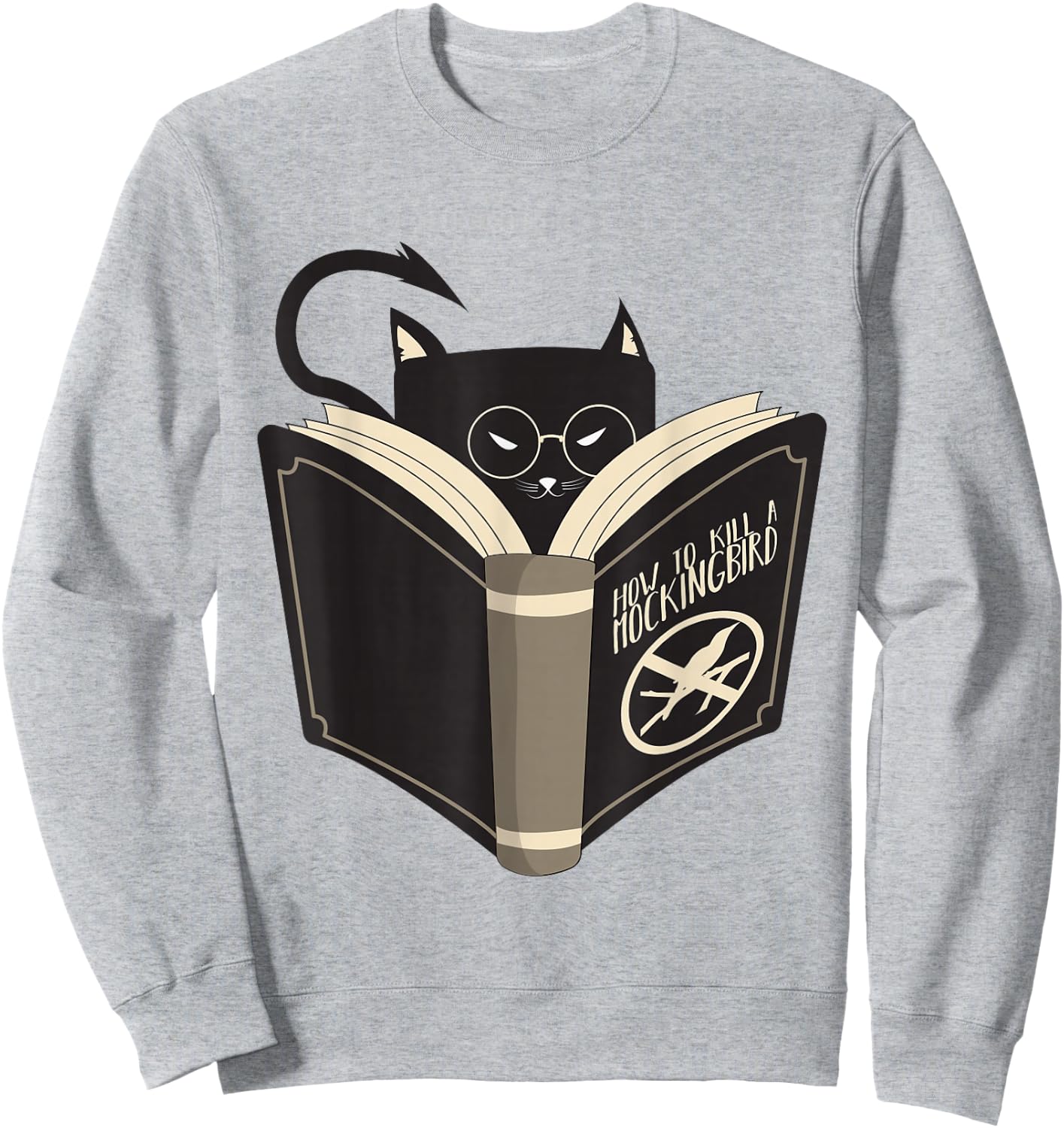 How to Kill a Mockingbird Cat Sweatshirt - Sweatshirt | Ash