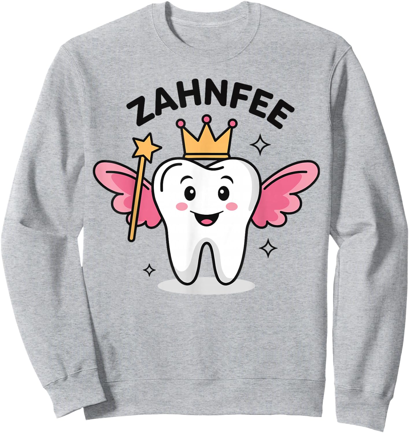 Zahnfee Women's , White Sweatshirt - Sweatshirt | Ash