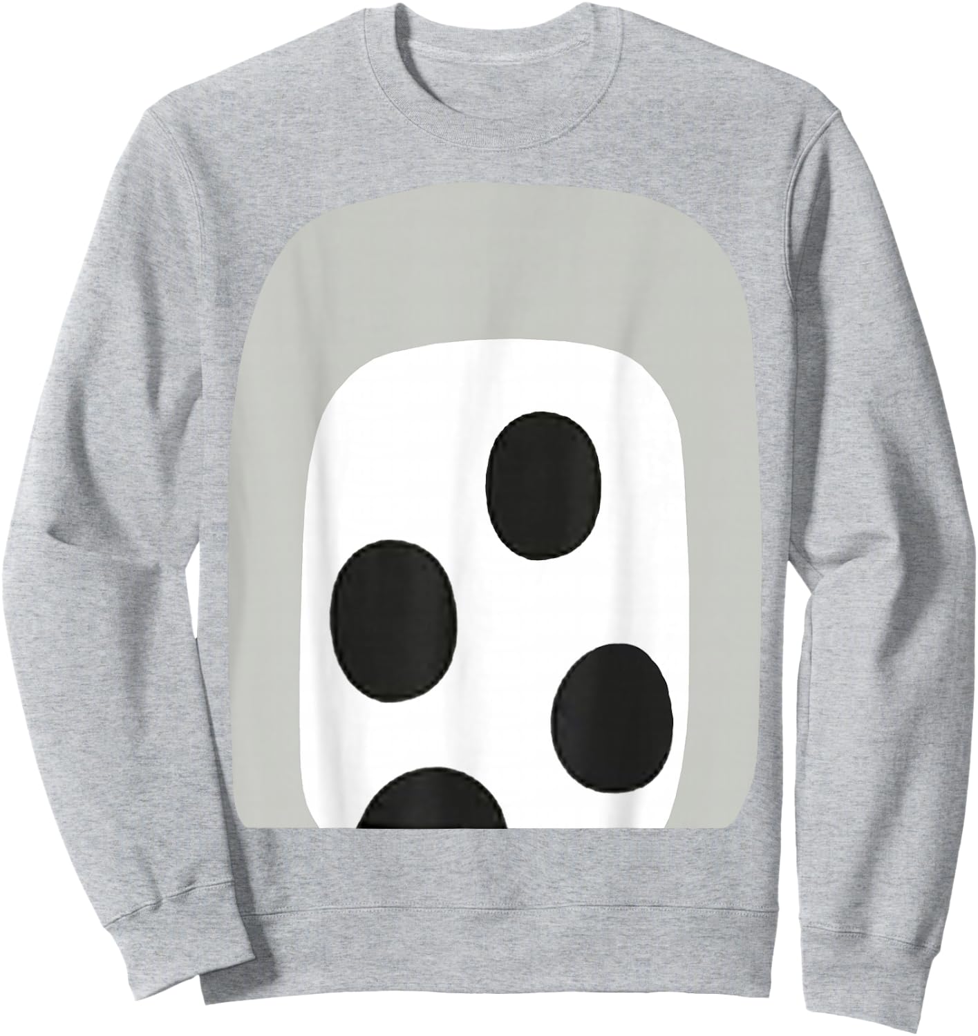 Blue Heeler Dog Chloe Dalmatian Funny Puppy Holiday Sweatshirt - Sweatshirt | Ash