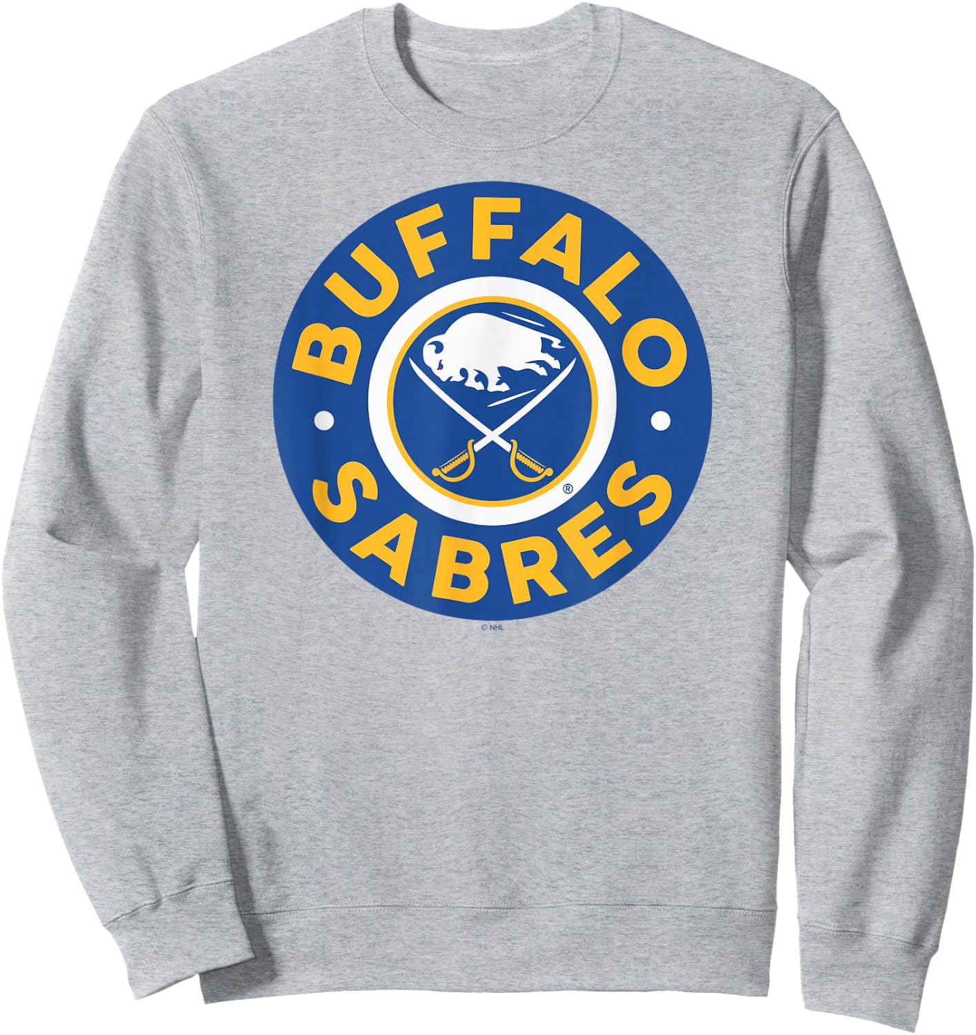 Buffalo Sabres Symbol Gray Officially Licensed Sweatshirt - Sweatshirt | Ash