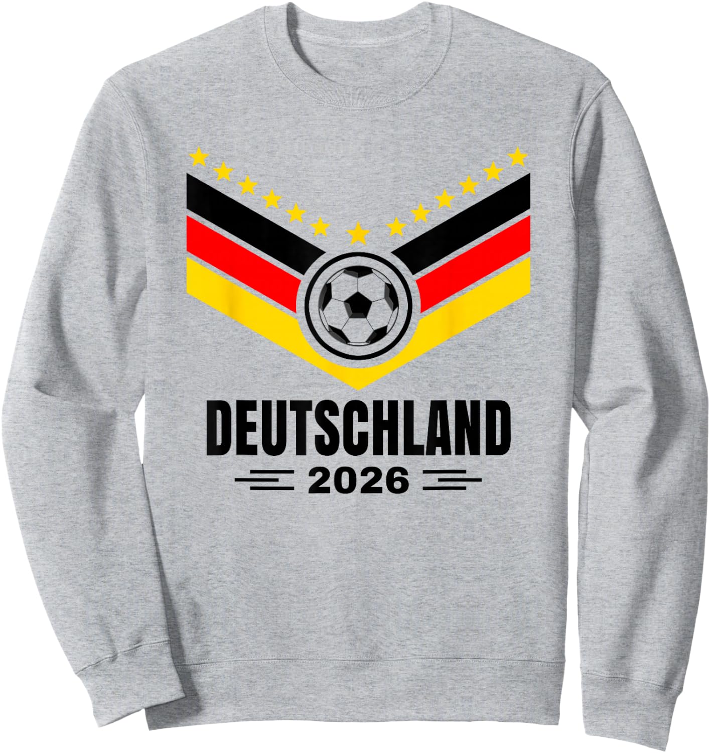 Deutschland Jungen Kinder Männer Jugend Deutschland 2026 Sweatshirt - Sweatshirt | Ash