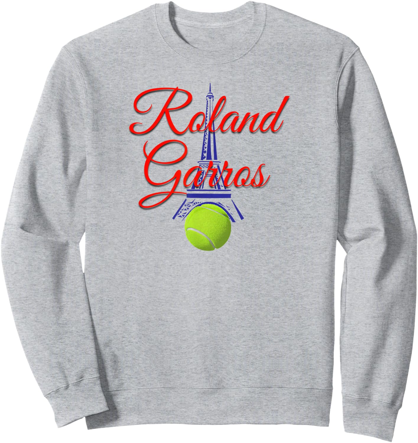 Roland Garros for French Teennis Fans Sweatshirt - Sweatshirt | Ash