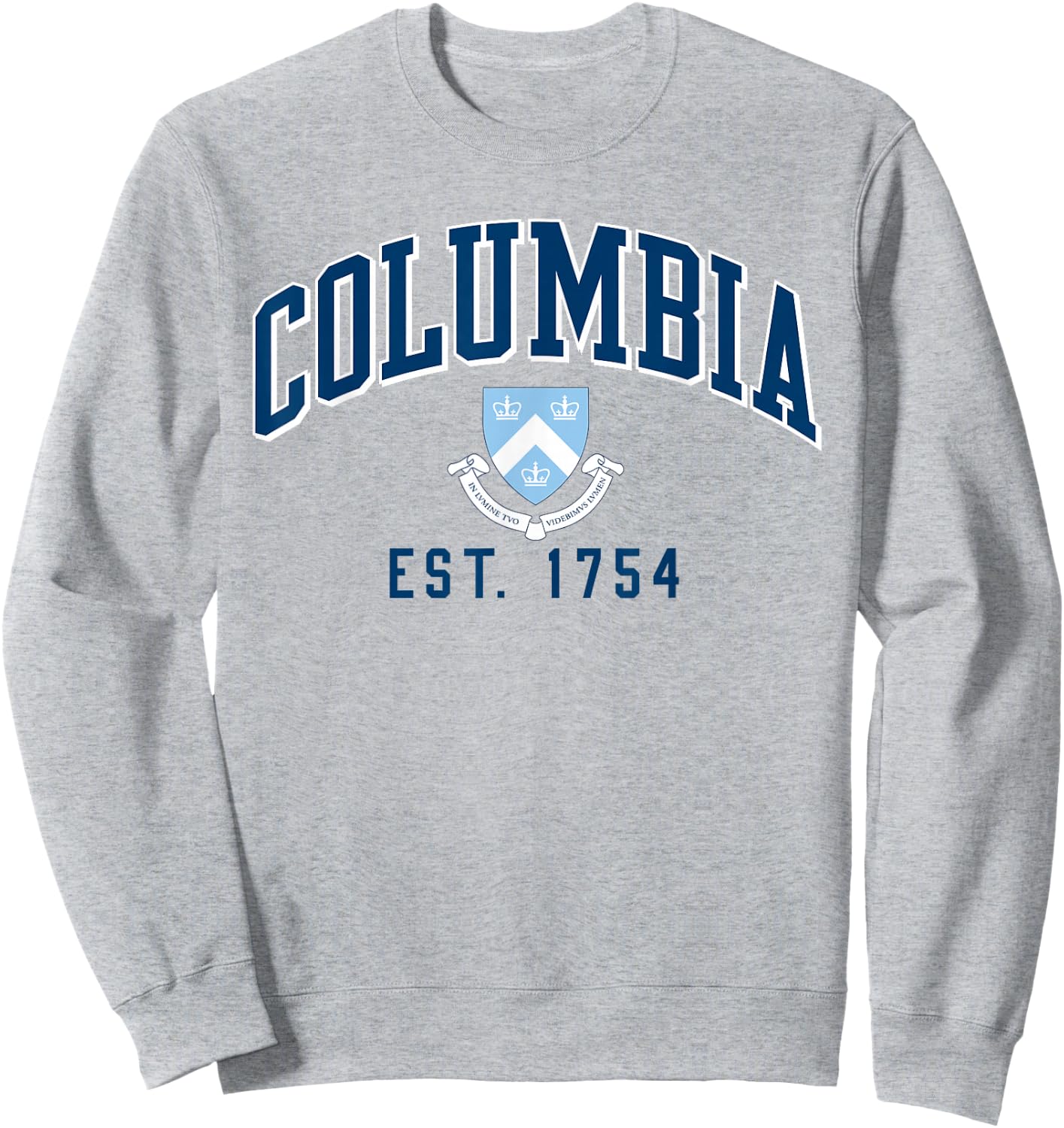 Columbia Classic Arch Crest EST. 1754 Grey | Columbia , grey, S Sweatshirt - Sweatshirt | Ash