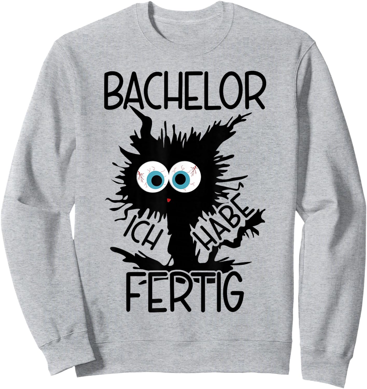 Bachelor Geschafft 2024 , White Sweatshirt - Sweatshirt | Ash
