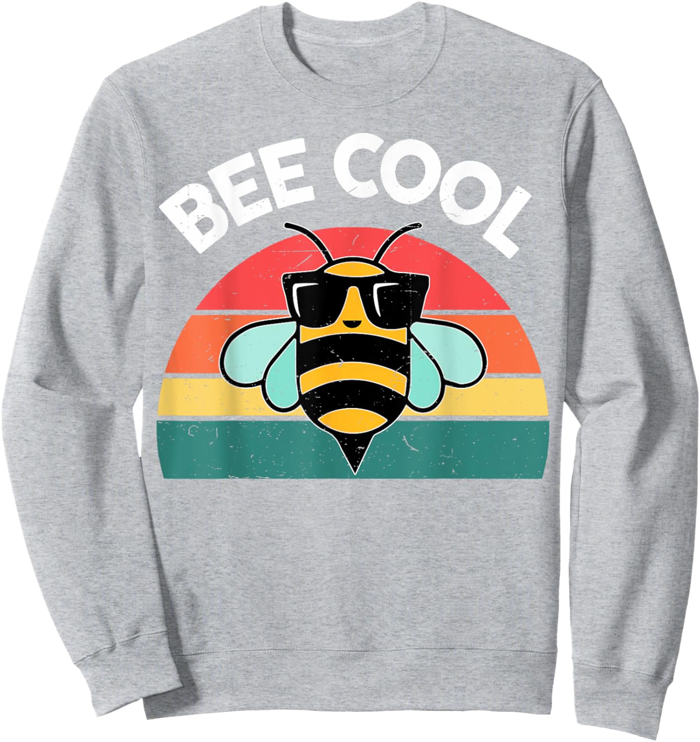 Kids Bumble Bee Cool-Shirt Funny Toddler Boy Girl BumbleBee Sweatshirt - Sweatshirt | Ash