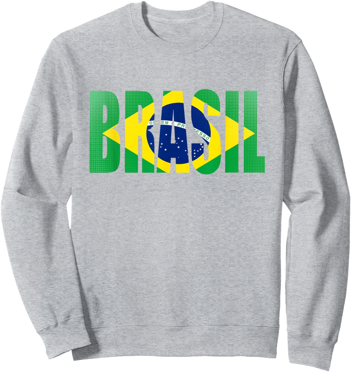 Brazil Brasil White Souvenirs Brazilian Gifts 2026 Fans Sweatshirt - Sweatshirt | Ash