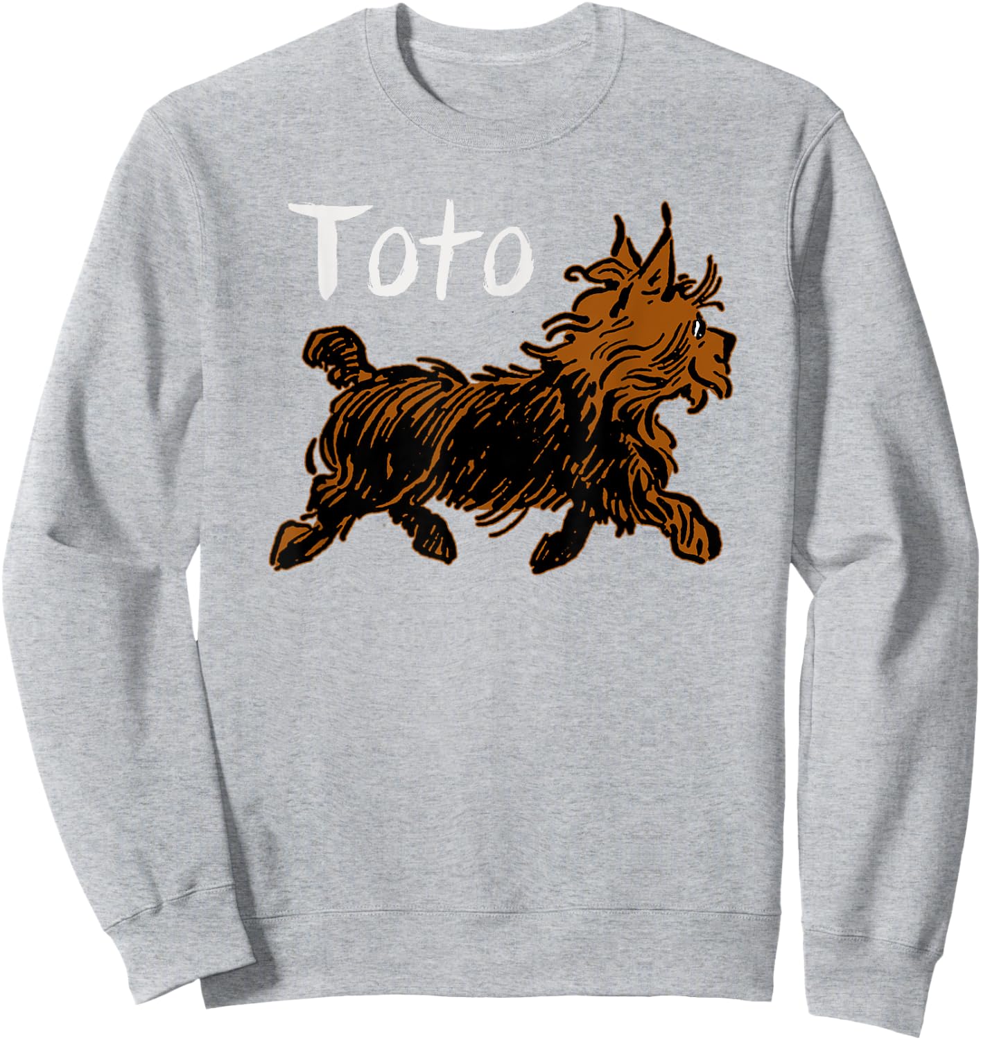 Wizard of OZ Dog -Toto Wizard of OZ Dog Sweatshirt - Sweatshirt | Ash