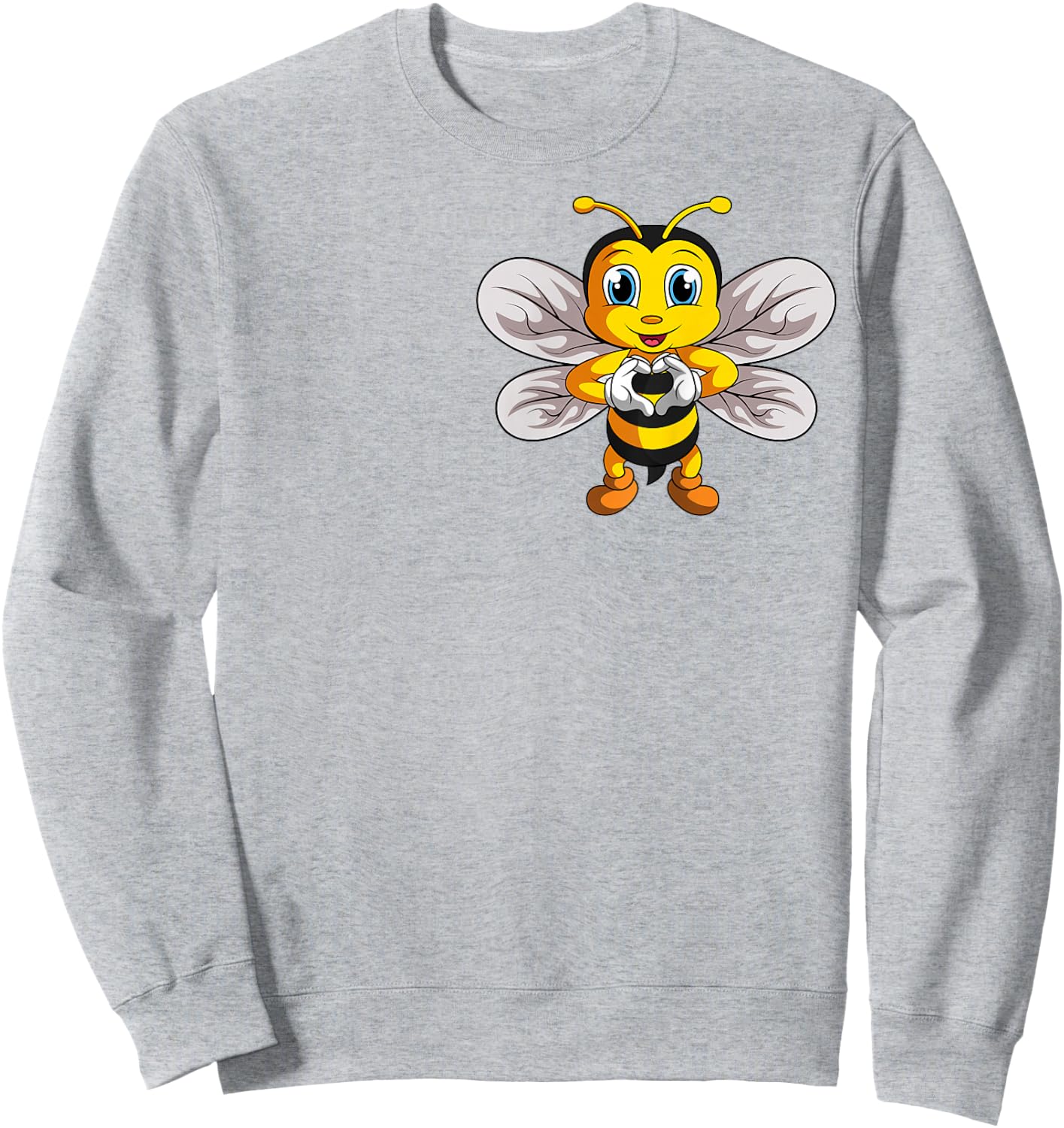 Bee Bumble Bee Kids Girls Boys Sweatshirt - Sweatshirt | Ash