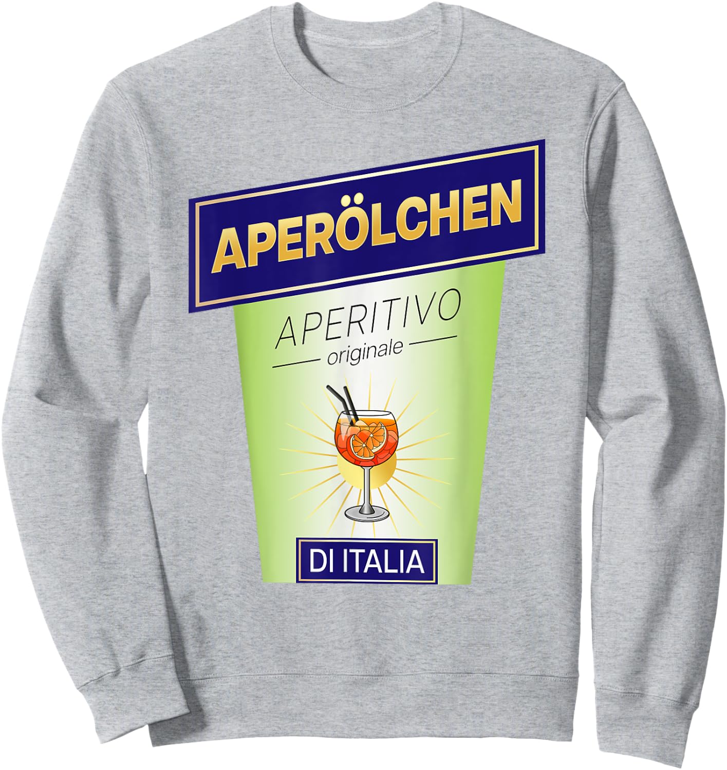 Carnival Fancy Dress X APEROOLCHEN Costume Bottle Fancy Dress , orange Sweatshirt - Sweatshirt | Ash